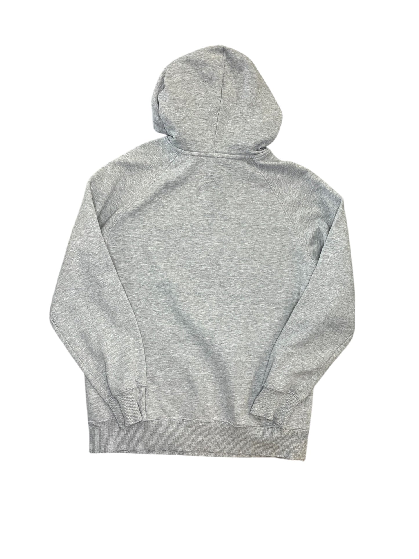 Athletic Sweatshirt Hoodie By The North Face In Grey, Size:M