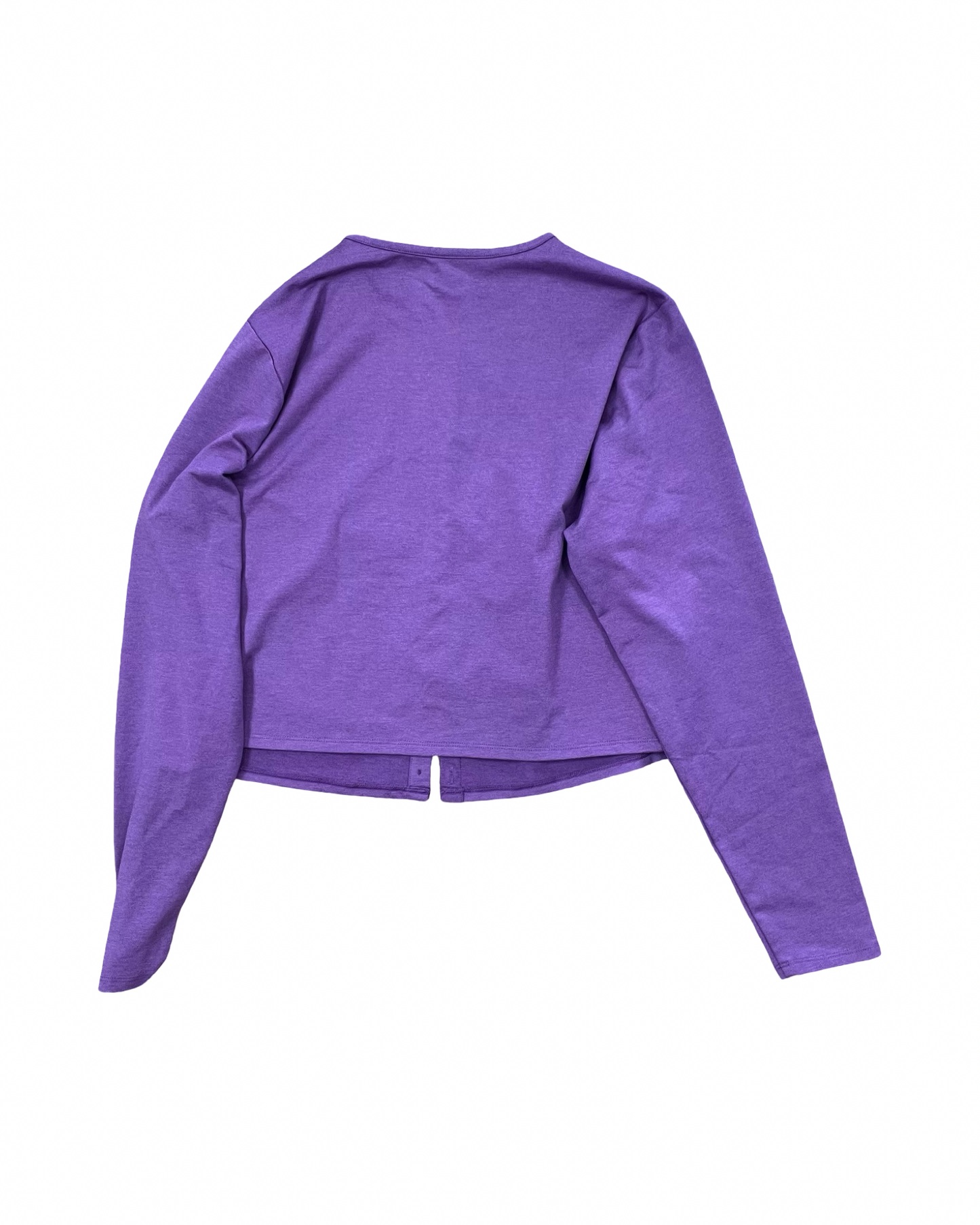 Athletic Top Ls Crewneck By Old Navy In Purple, Size:L