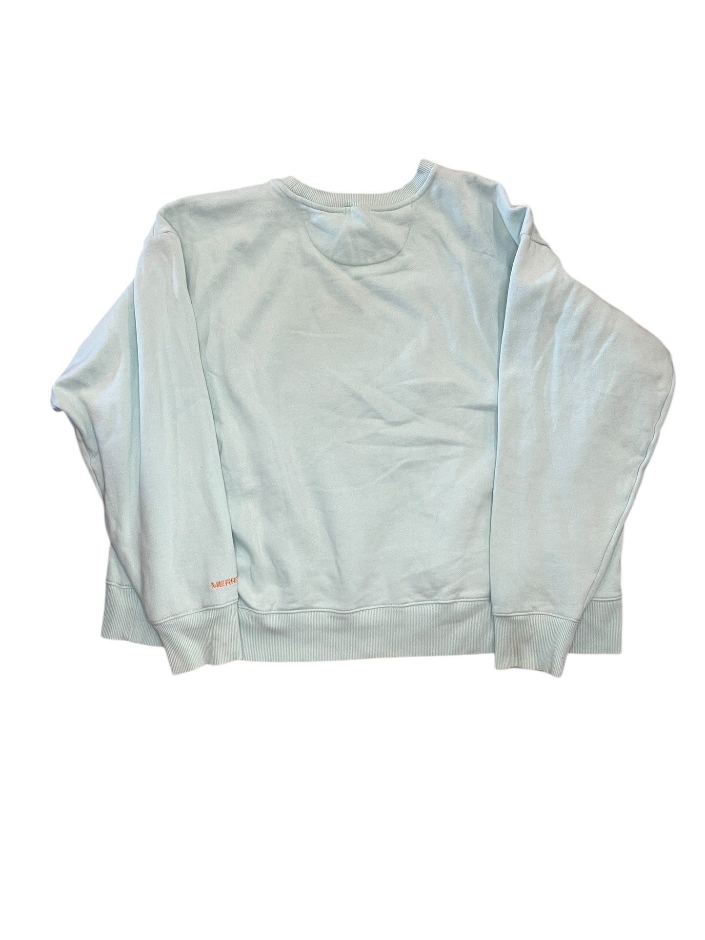 Sweatshirt Crewneck By Merrell In Green, Size:3X