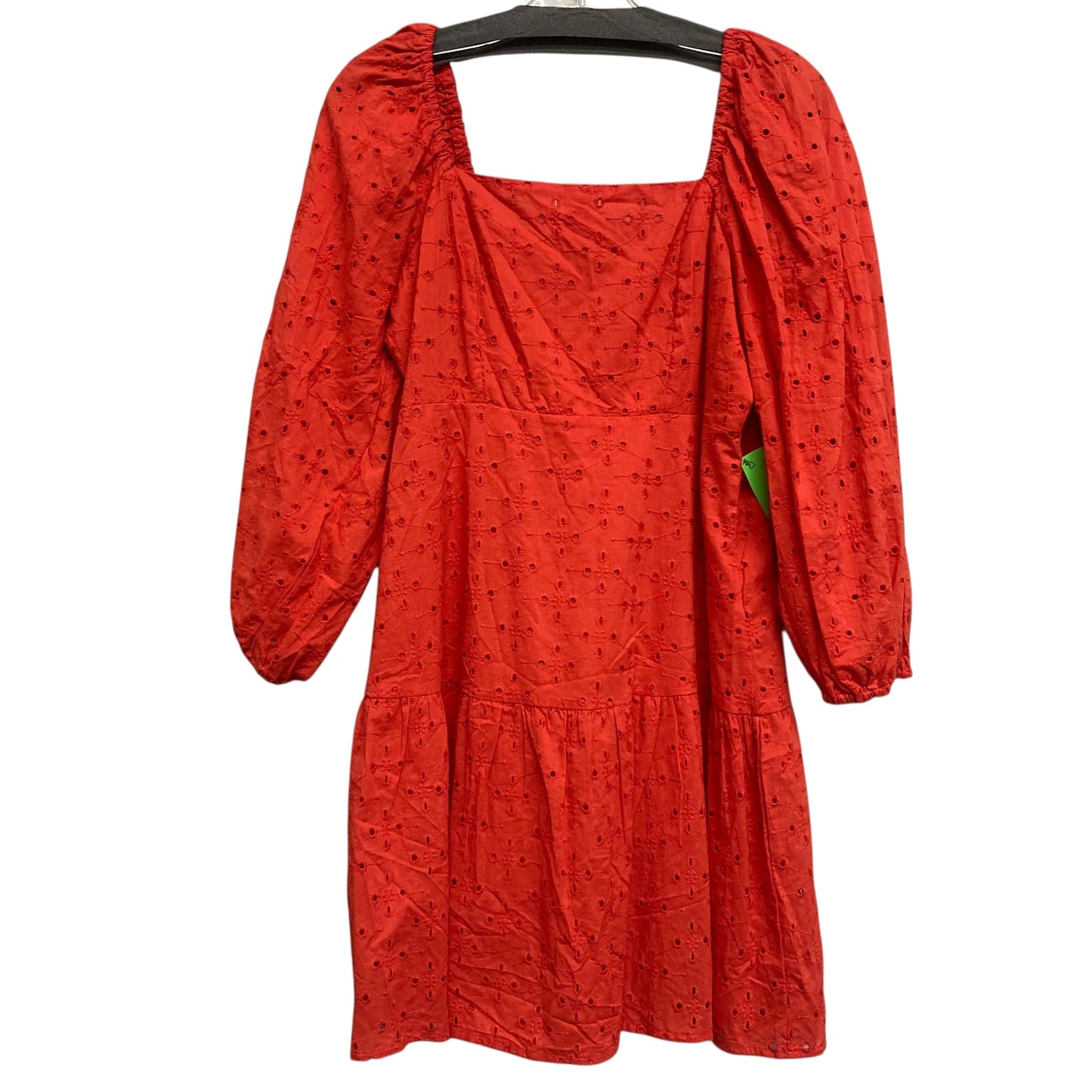 Dress Casual Short By Beyond Words In Red, Size:M