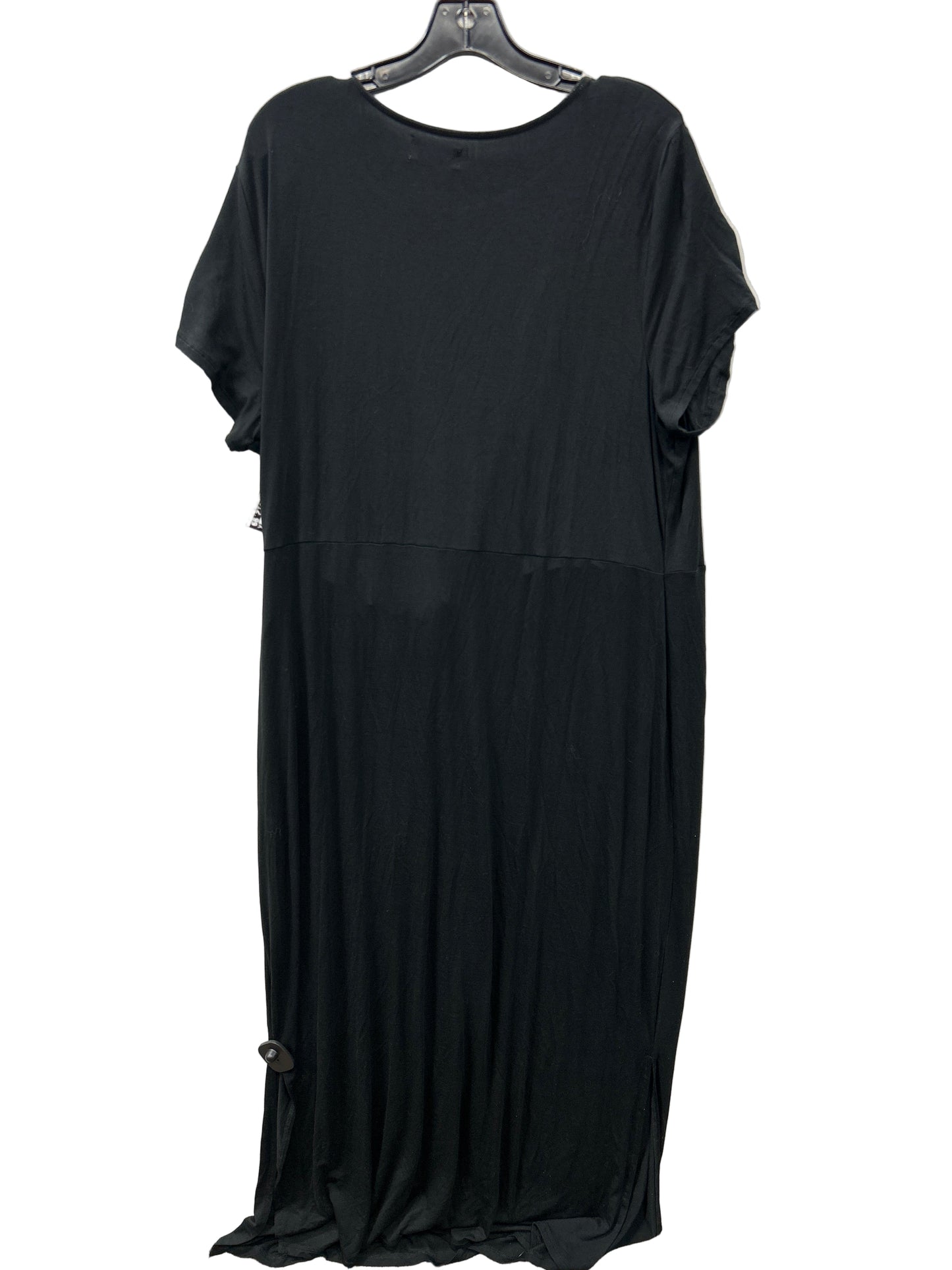 Dress Casual Maxi By Maurices In Black, Size:1X