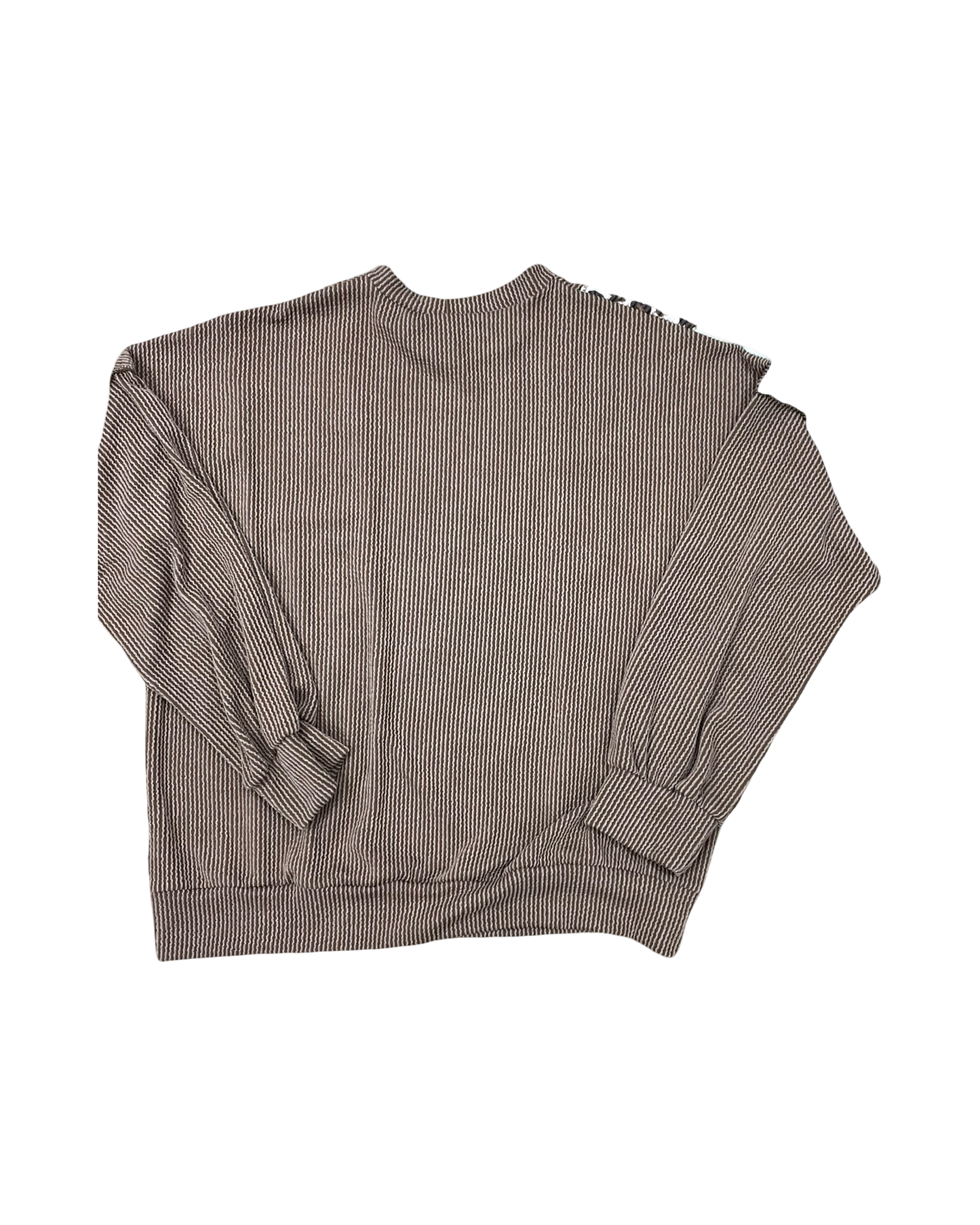 Top Ls By 7Th Ray In Animal Print, Size:L
