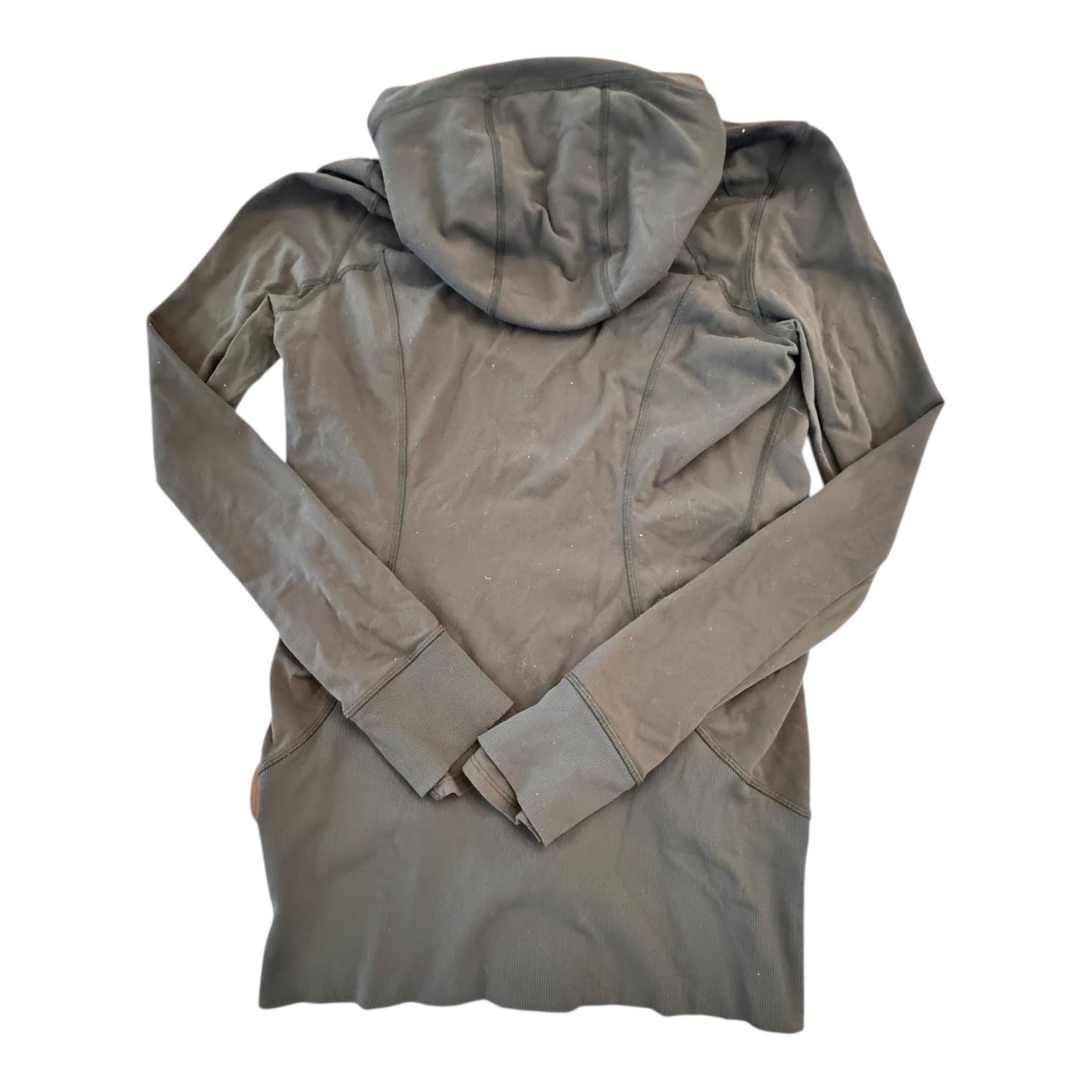 Athletic Jacket By Lululemon In Forest Green, Size:S