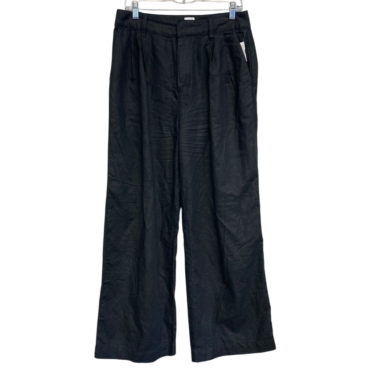 Pants Linen By Gap In Black, Size:10