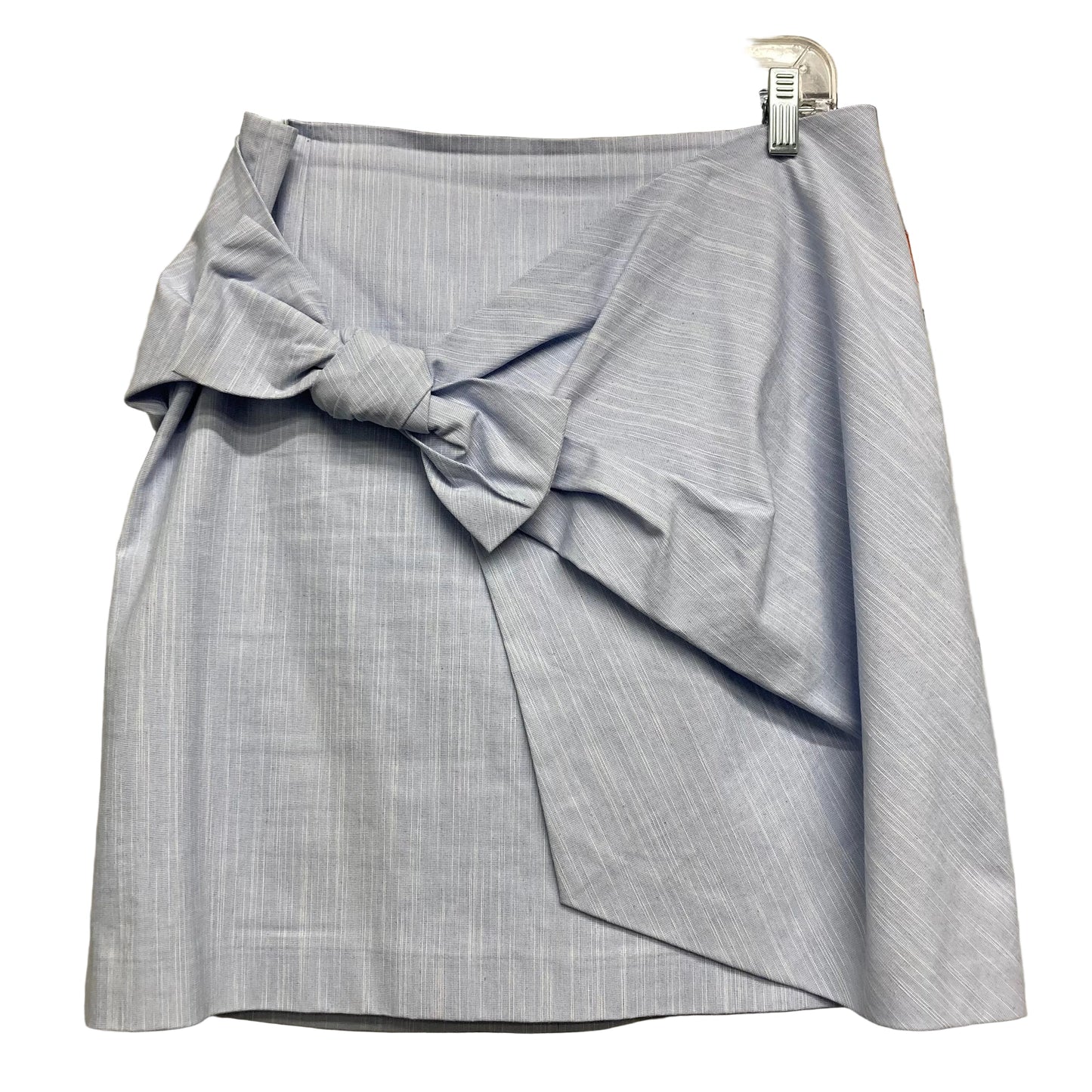 Skirt Mini & Short By Loft In Blue & White, Size:10