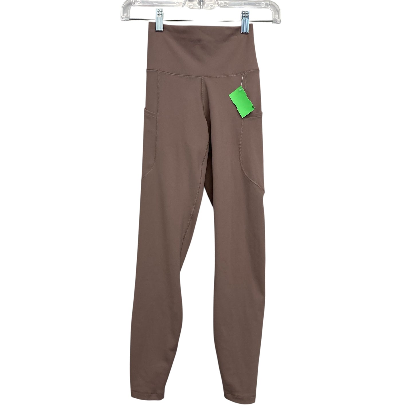 Athletic Leggings By Nike In Brown, Size:Xs