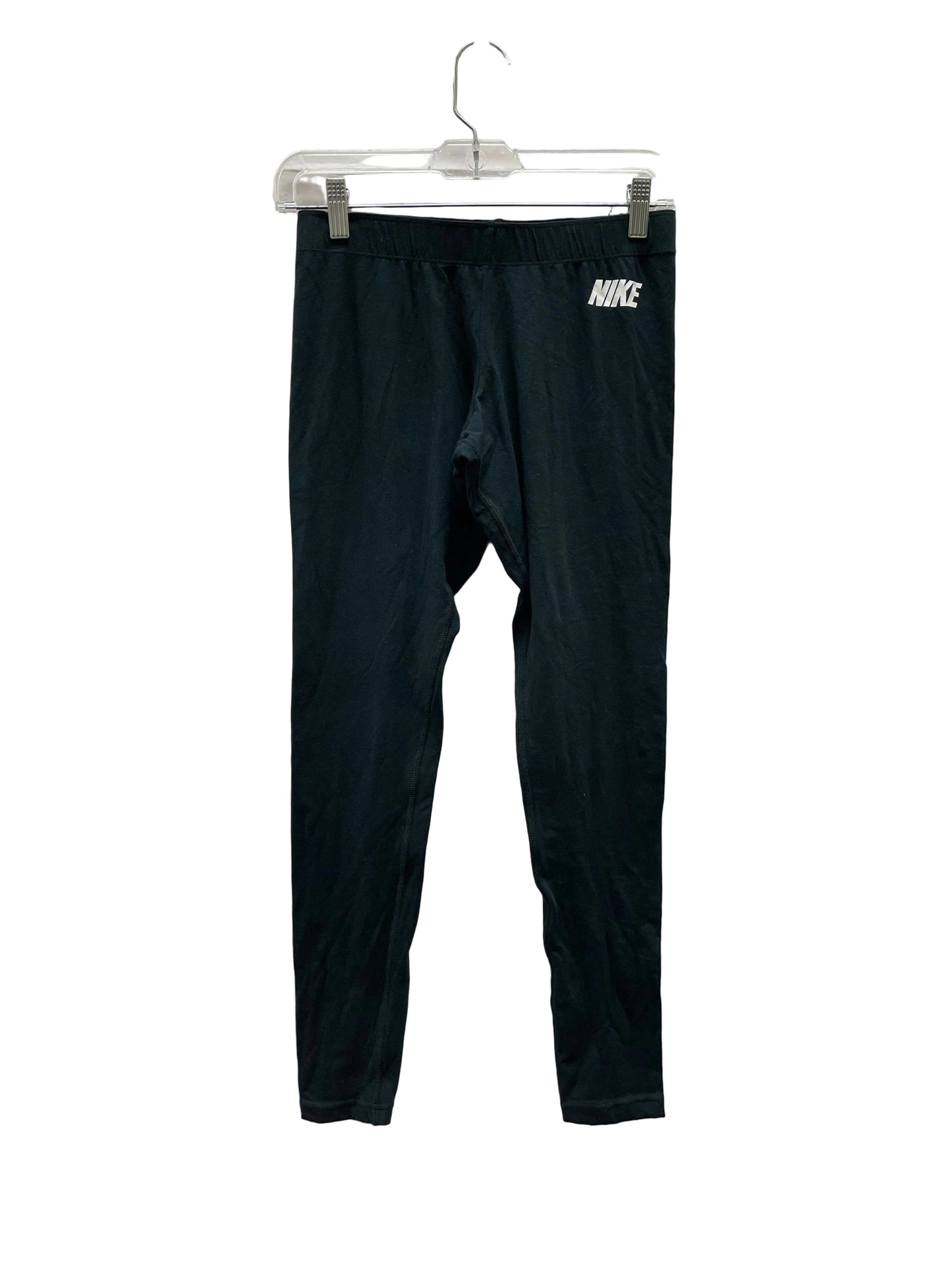 Athletic Leggings By Nike In Black, Size:M