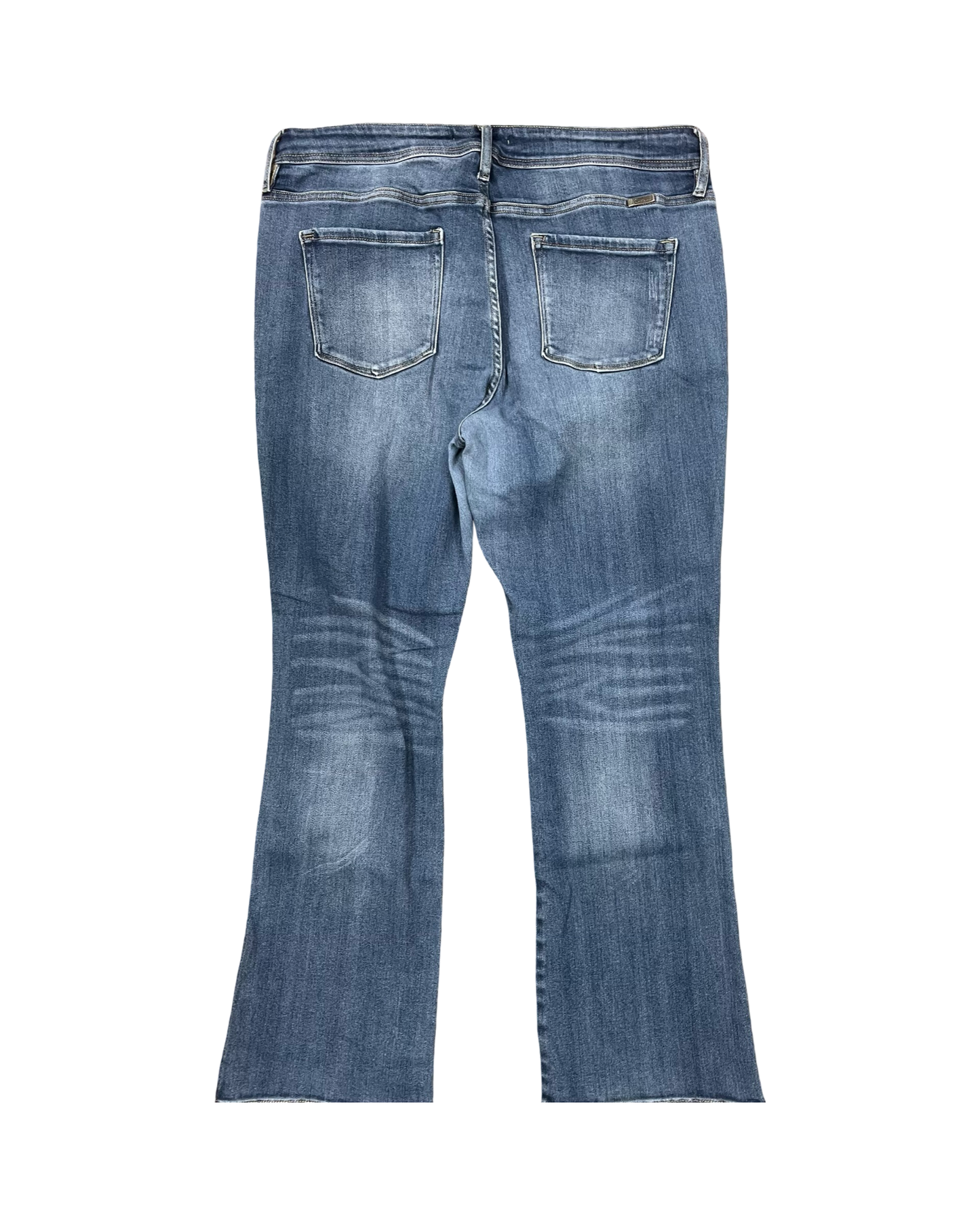 Jeans Boot Cut By Kancan In Blue Denim, Size:18
