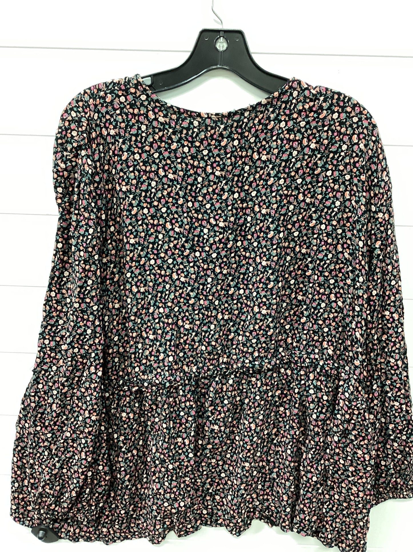 Top Ls By Maurices In Black, Size:4X