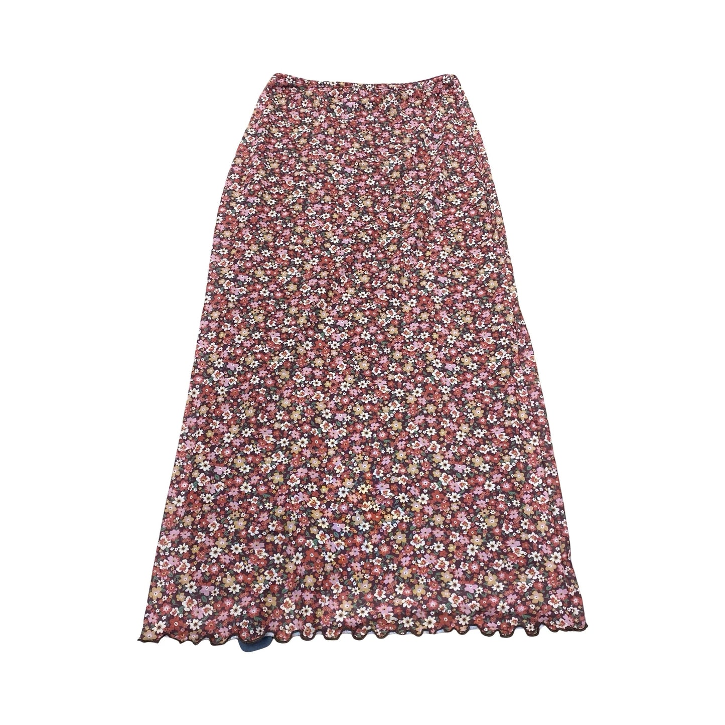 Skirt Maxi By Originality In Floral Print, Size:M