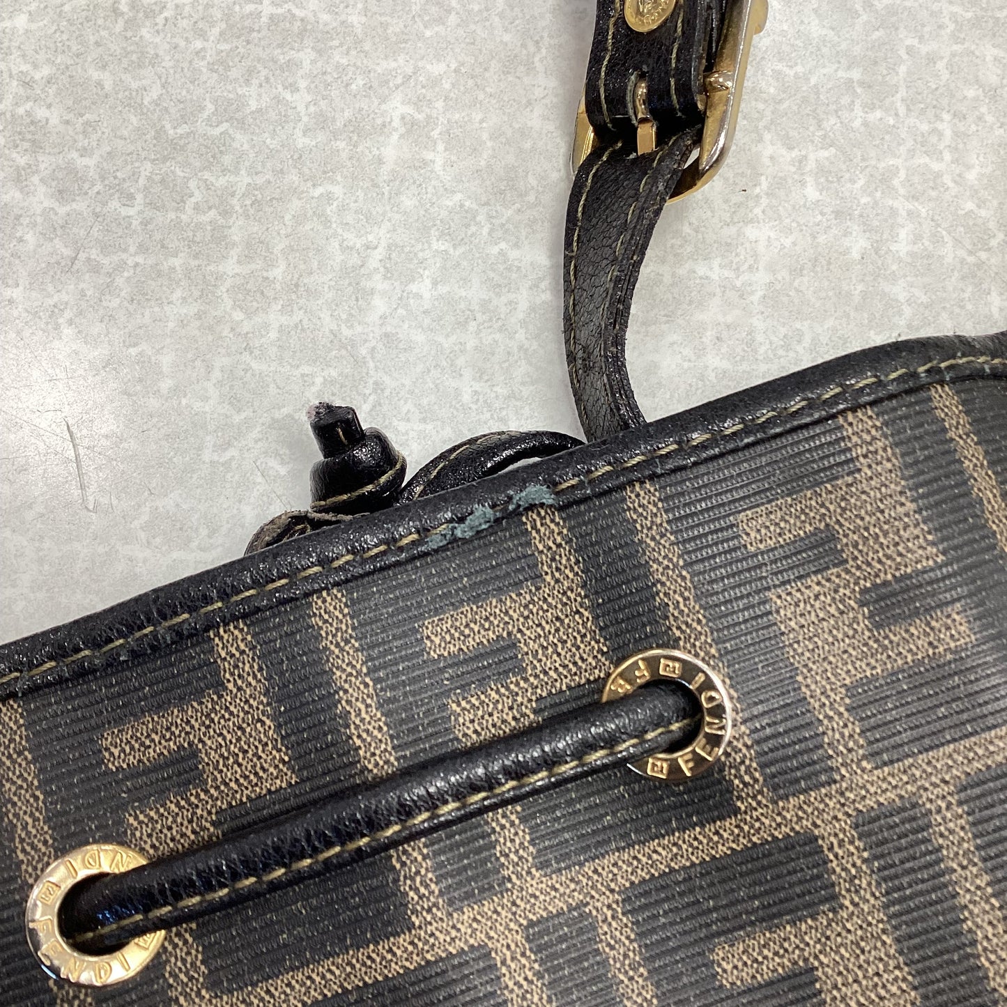 Handbag Luxury Designer By Fendi, Size: Medium