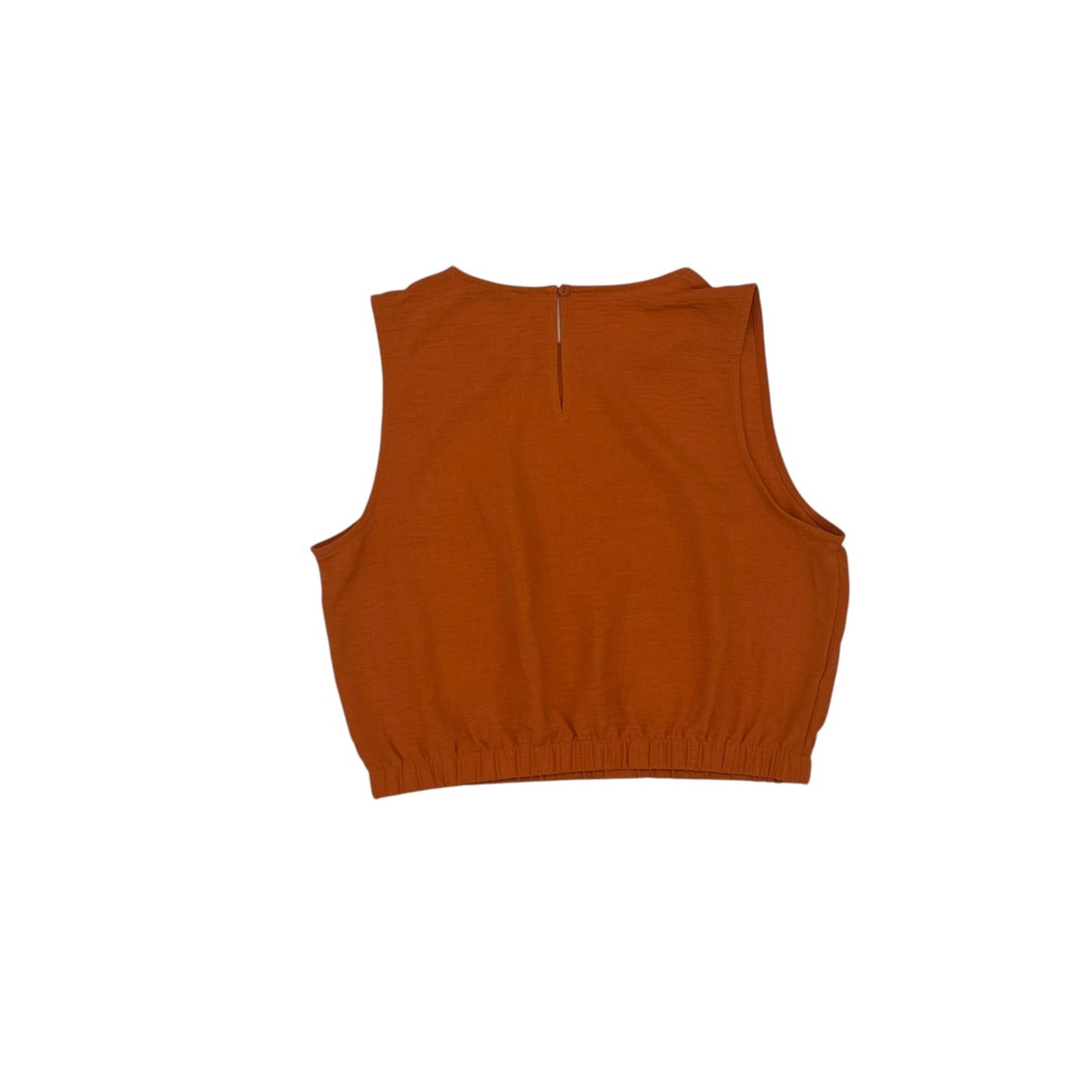 Top Sleeveless By Paper Crane In Orange, Size:L