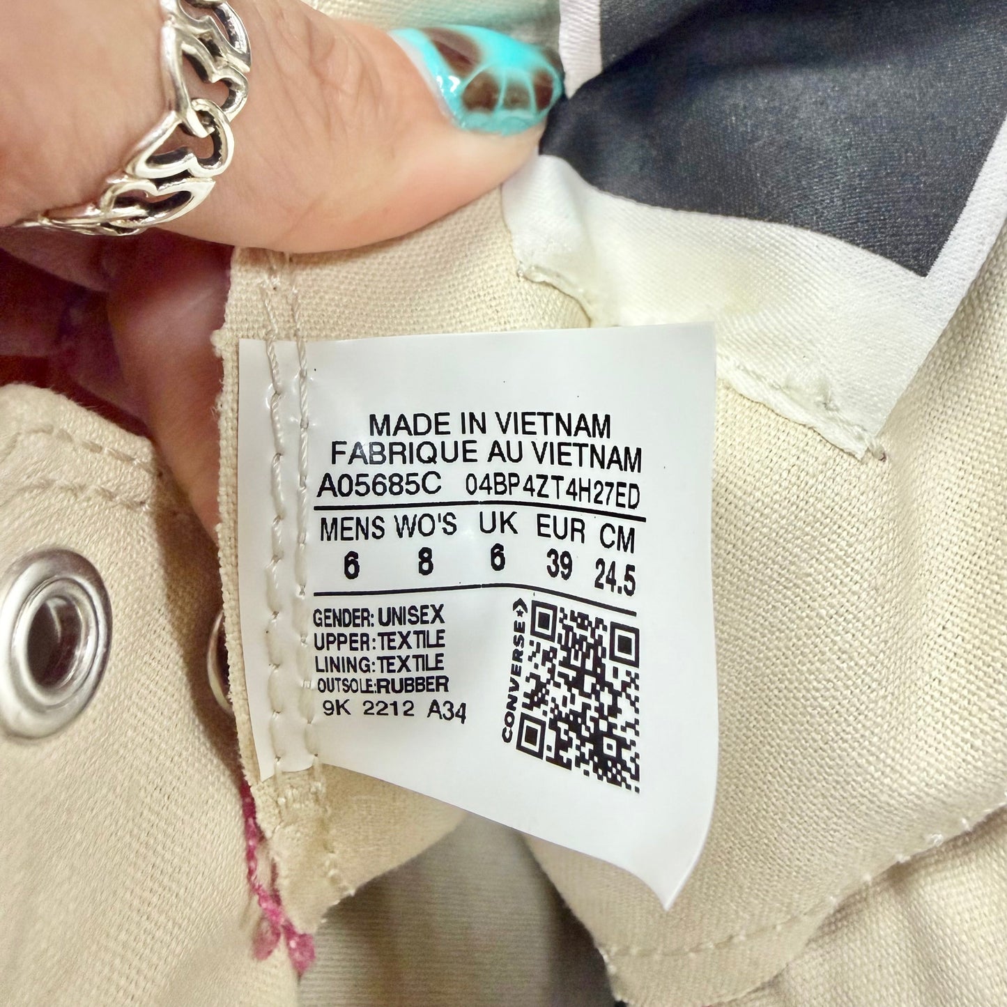 Shoes Sneakers By Converse x Rick Owens In Pink & White, Size: 8