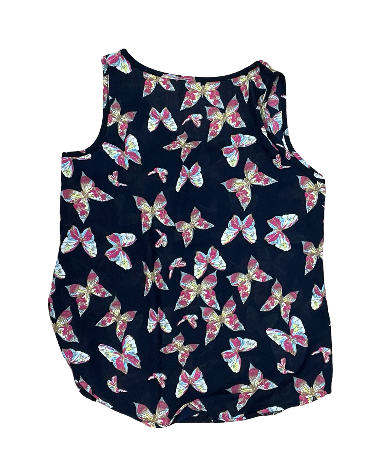 Top Sleeveless By Clothes Mentor In Black, Size:L