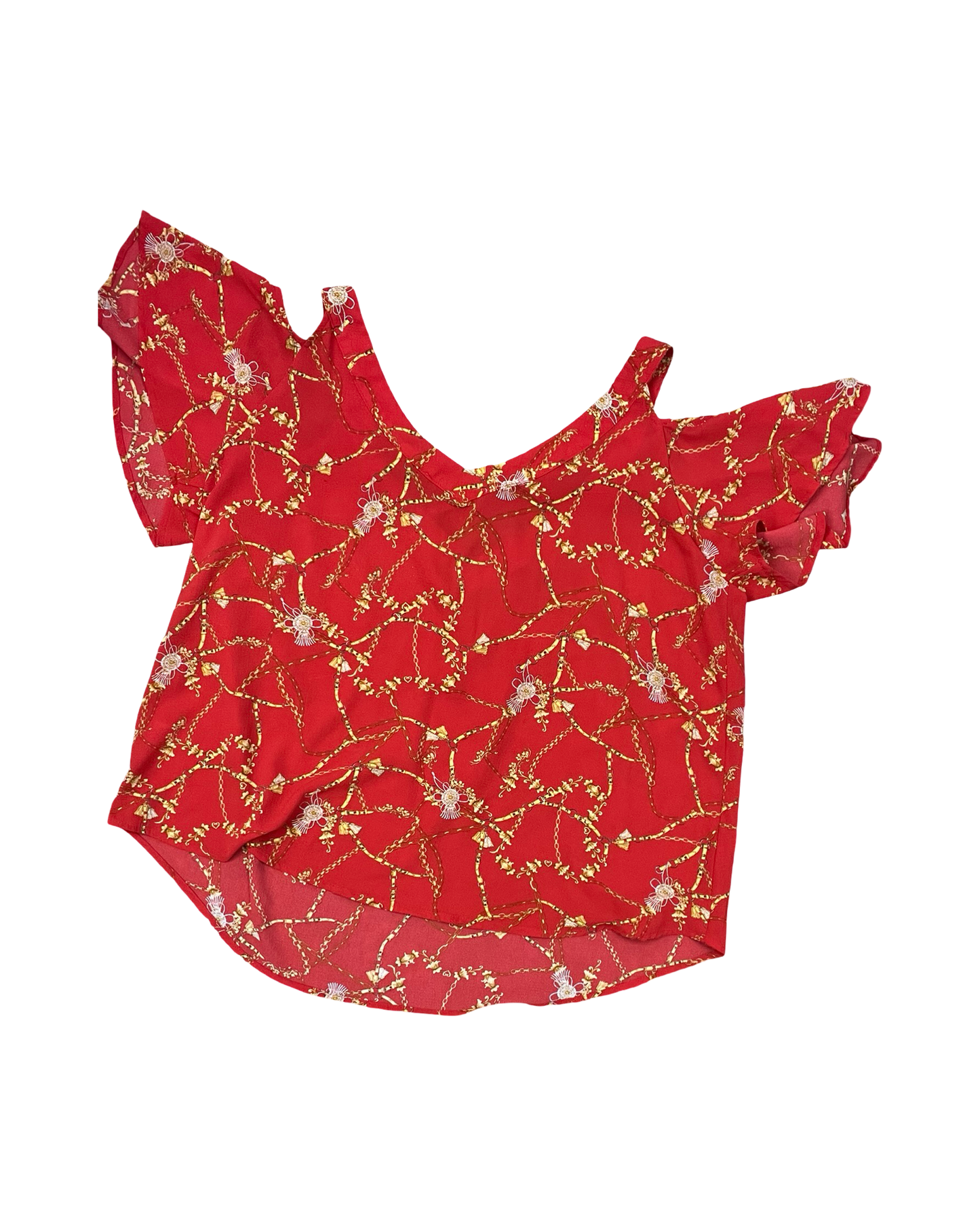 Top Ss By Clothes Mentor In Red, Size:2X