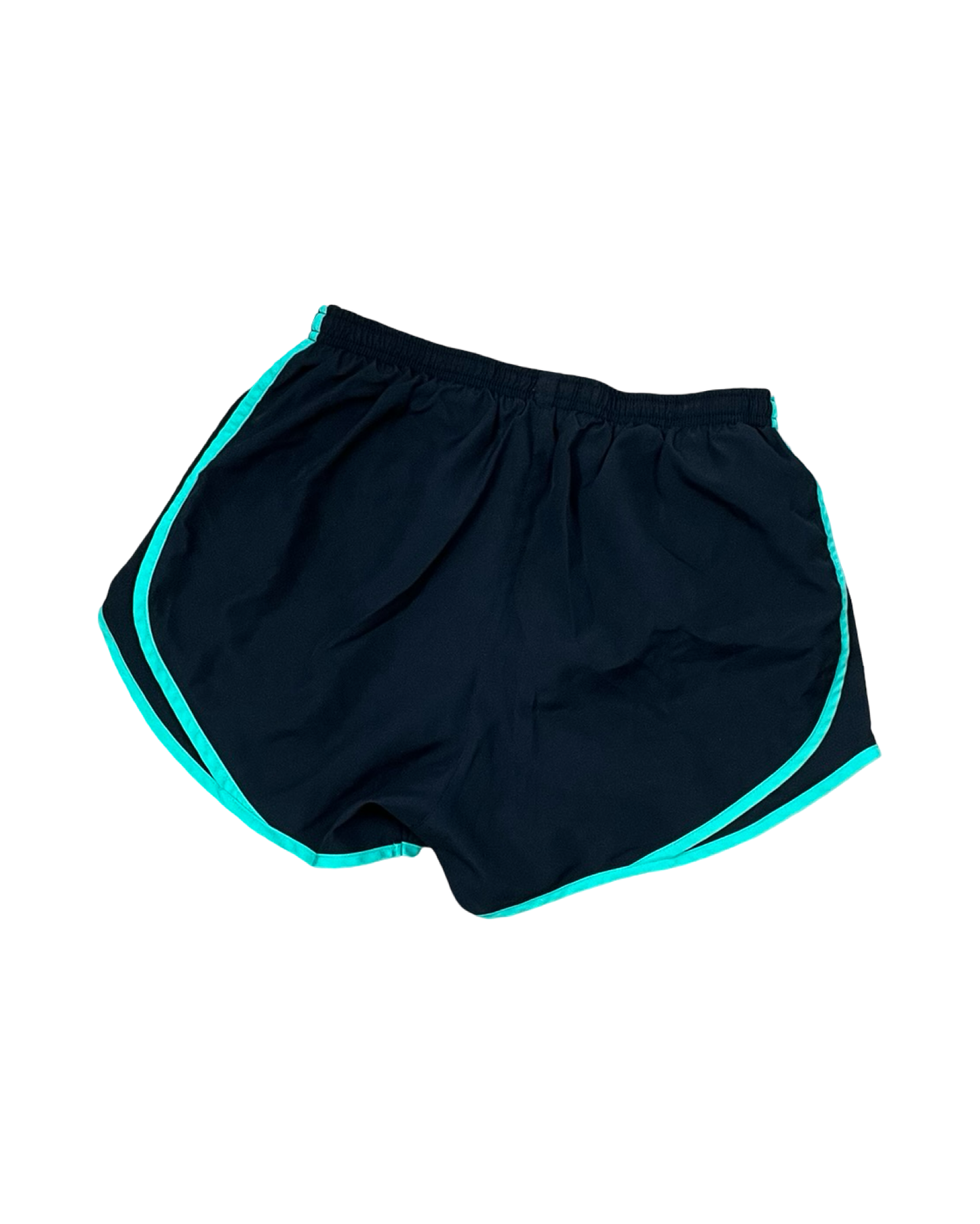 Athletic Shorts By Nike In Black & Green, Size:S