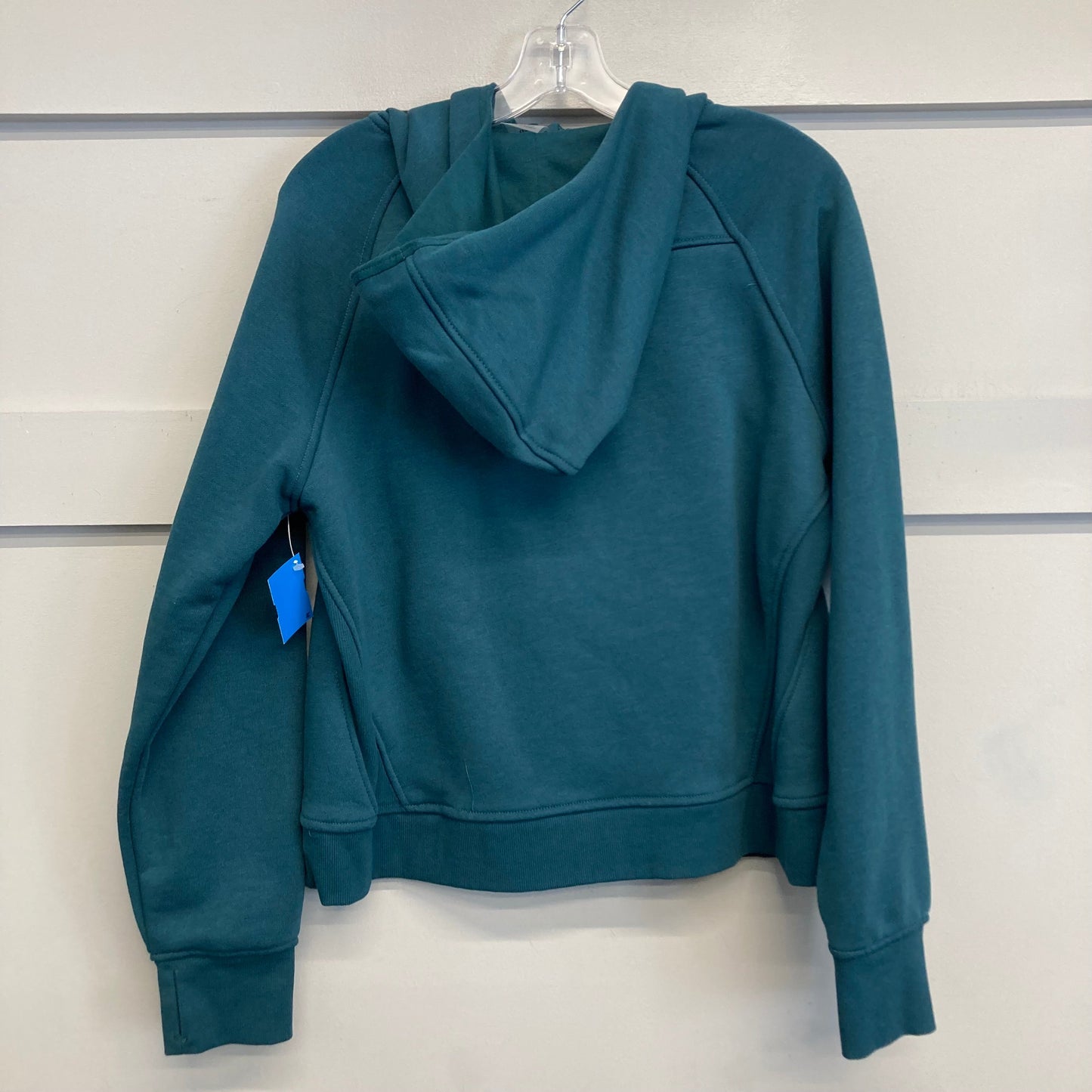 Athletic Jacket By Danskin In Teal, Size:M