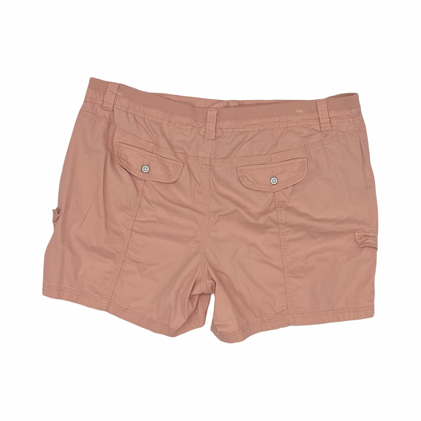 Shortalls By Style And Company In Orange, Size:20