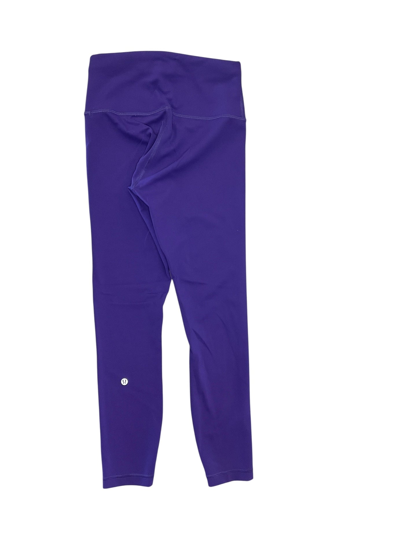Athletic Leggings By Lululemon In Purple, Size:S