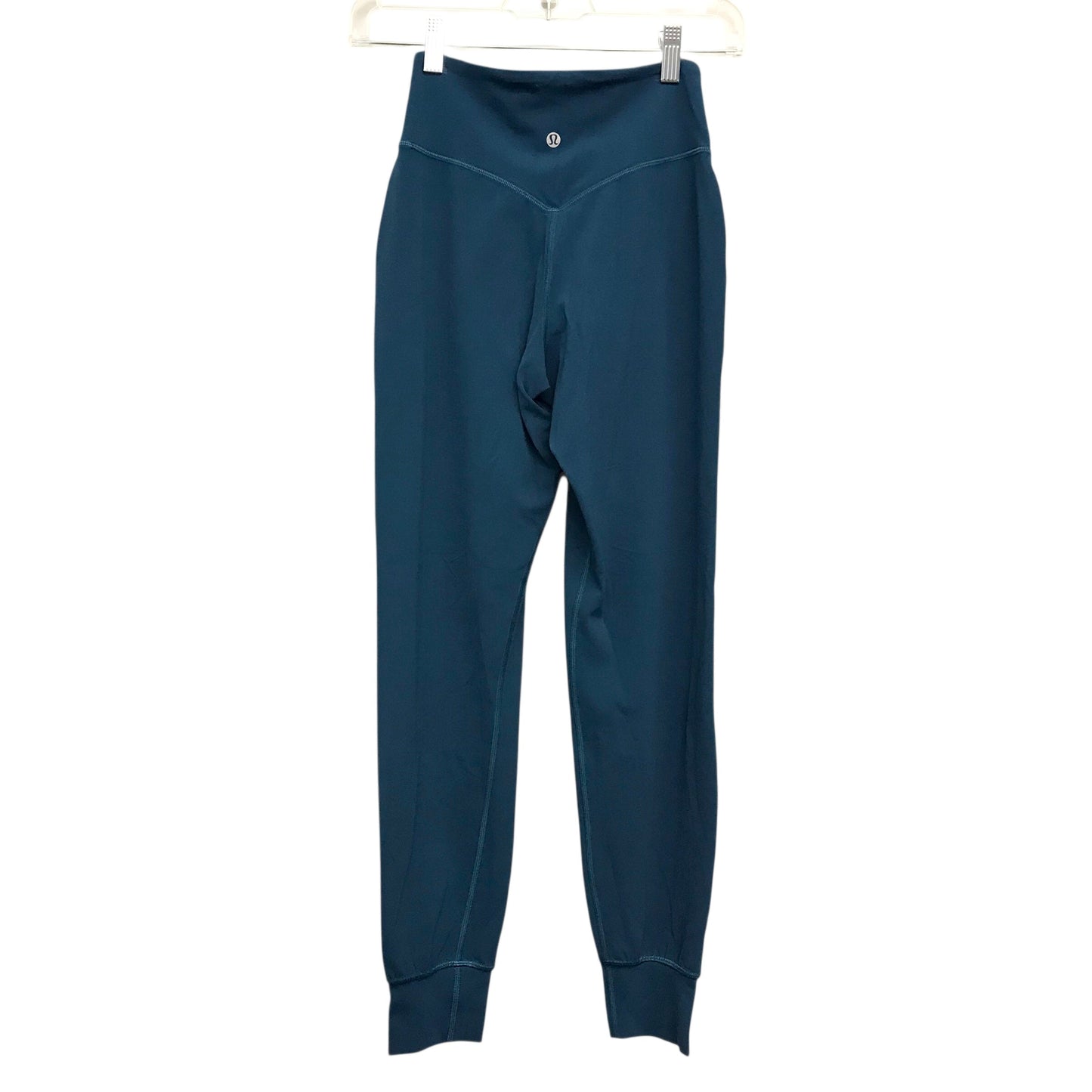 Athletic Leggings By Lululemon In Teal, Size:Xs
