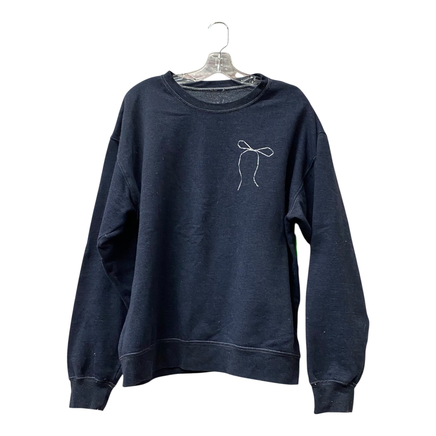 Athletic Sweatshirt Crewneck In Blue, Size:M
