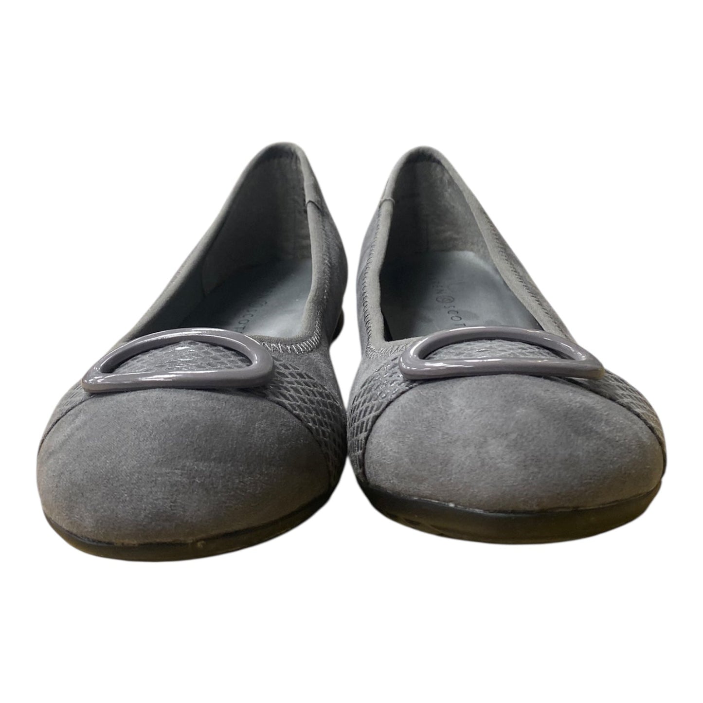 Shoes Flats By Karen Scott In Grey, Size:9