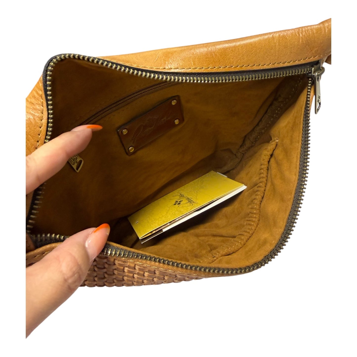 Crossbody Designer By Patricia Nash In Brown, Size:Medium