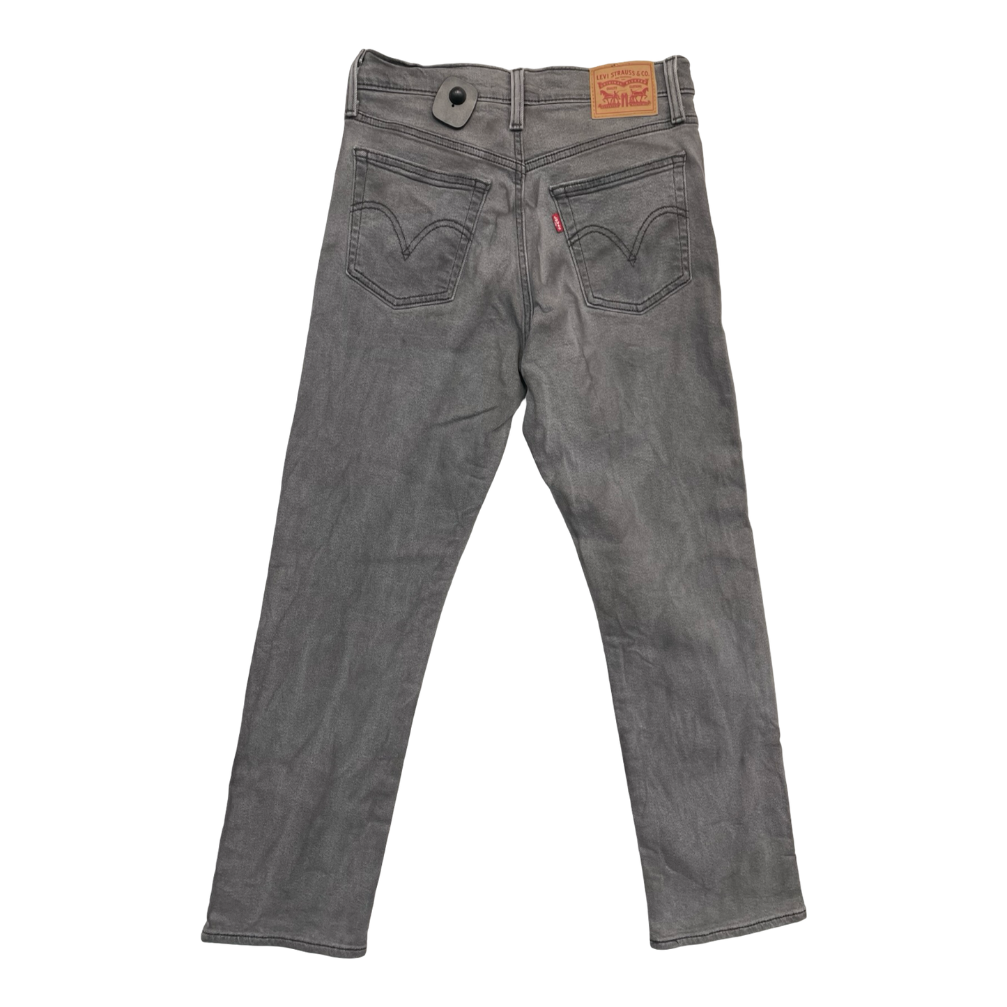 Jeans Straight By Levis In Grey, Size:6