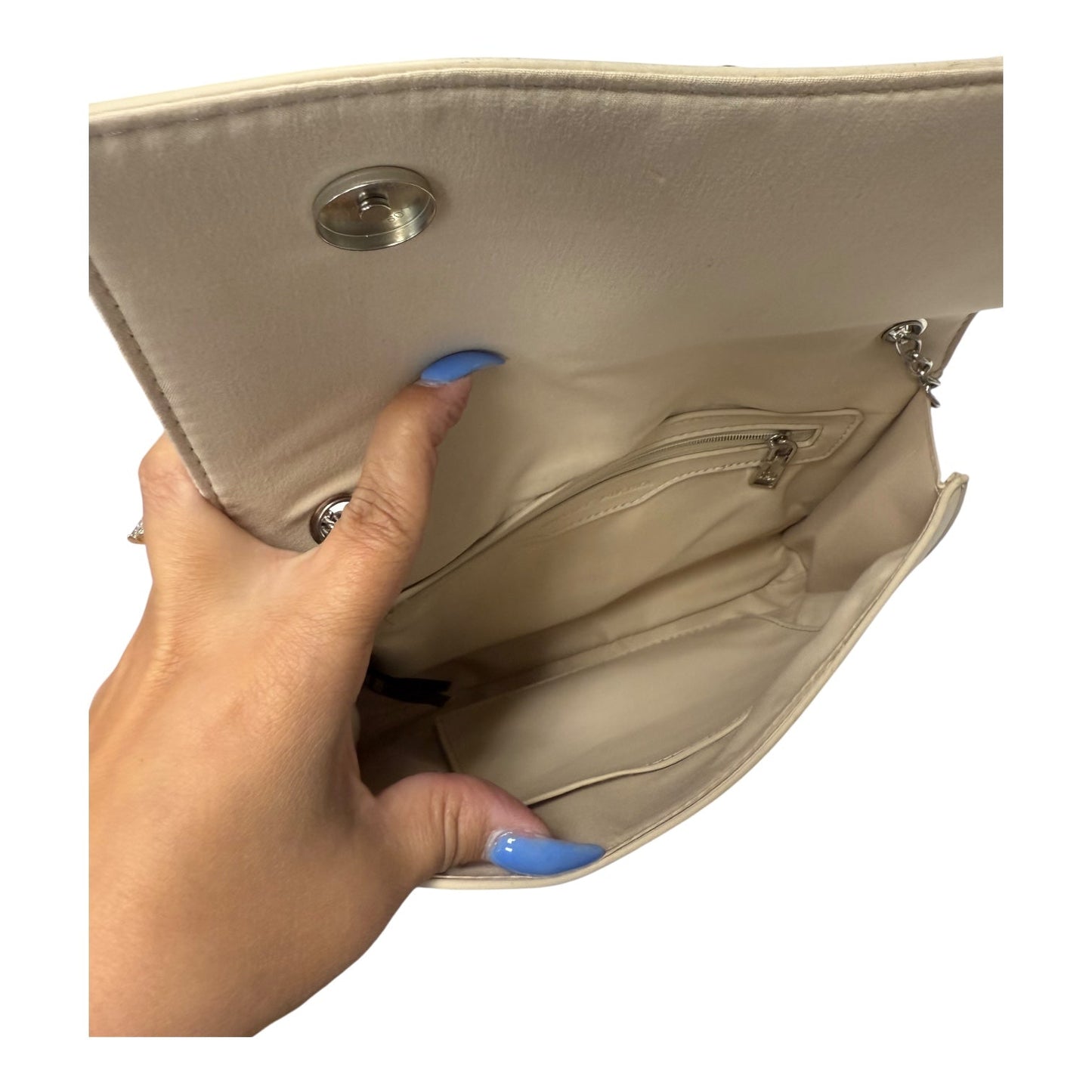 Crossbody By Badgley Mischka In Tan, Size:Medium