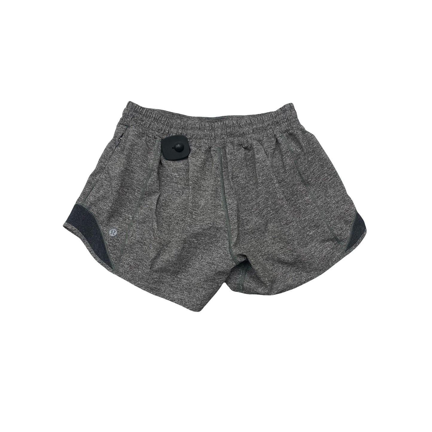 Athletic Shorts By Lululemon In Grey, Size:6