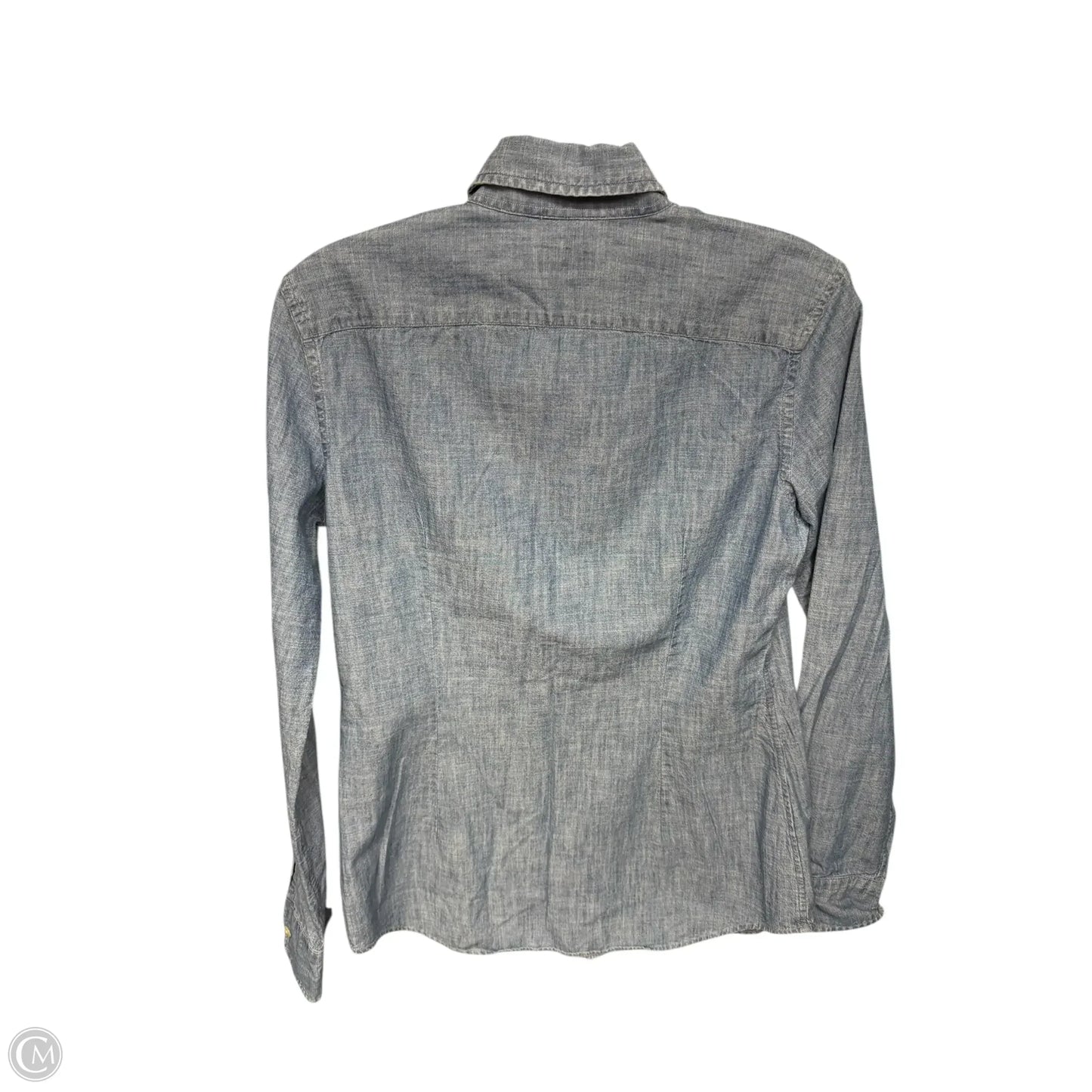 Top Long Sleeve By Polo Ralph Lauren In Blue, Size: 6