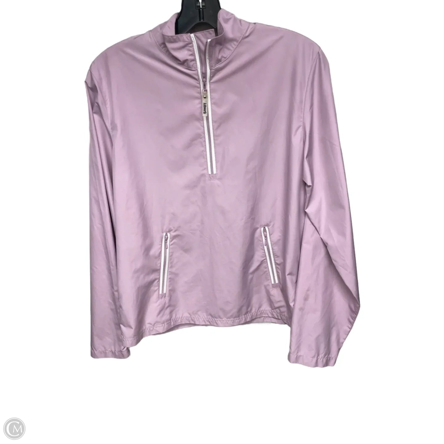 Jacket Windbreaker By Clothes Mentor In Purple, Size: S