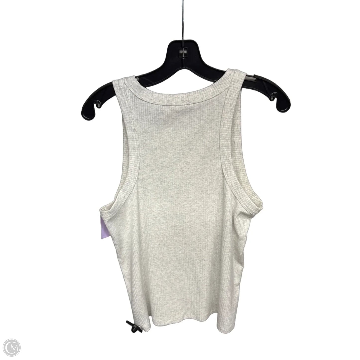 Athletic Tank Top By Gapfit In Grey, Size: L