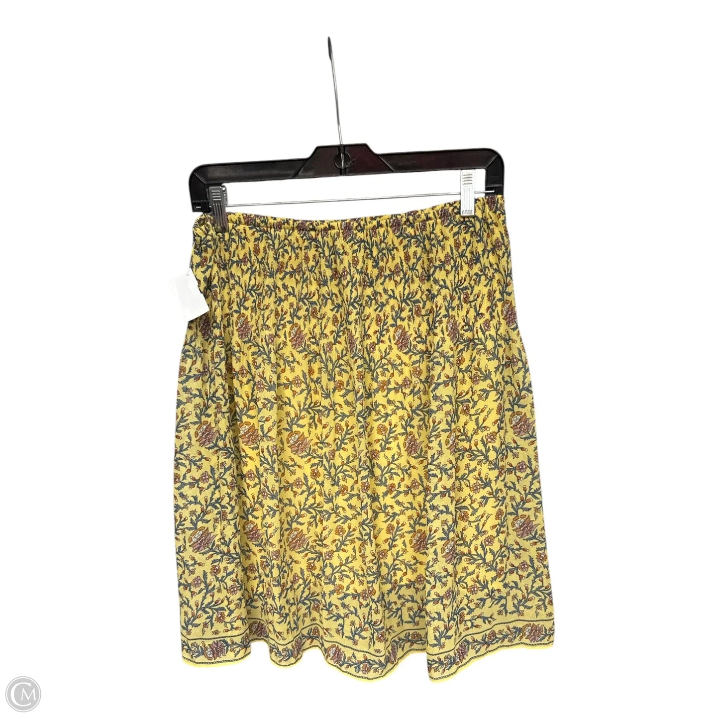 Skirt Midi By Max Studio In Yellow, Size: S