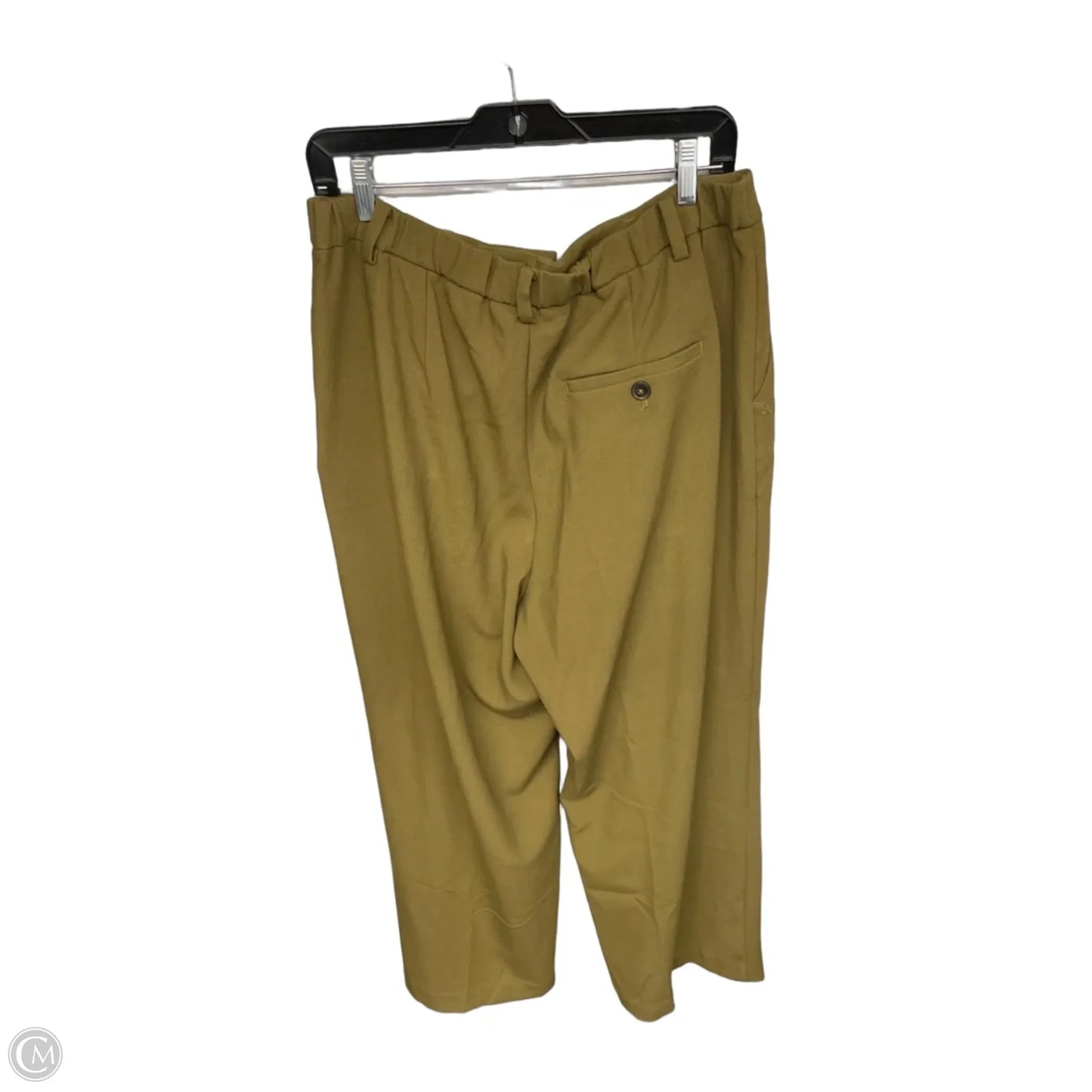 Pants Wide Leg By Maeve In Green, Size: L