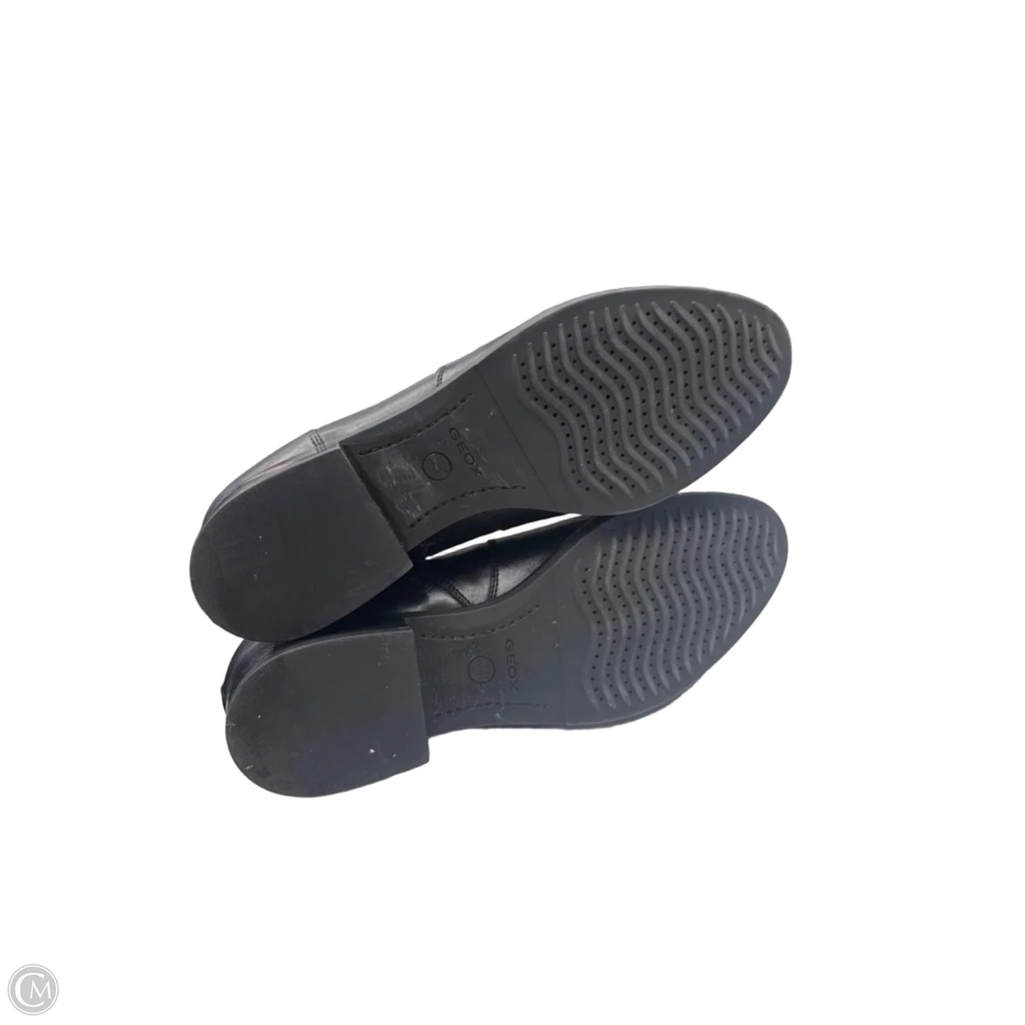 Boots Ankle Flats By Geox Shoes In Black, Size: