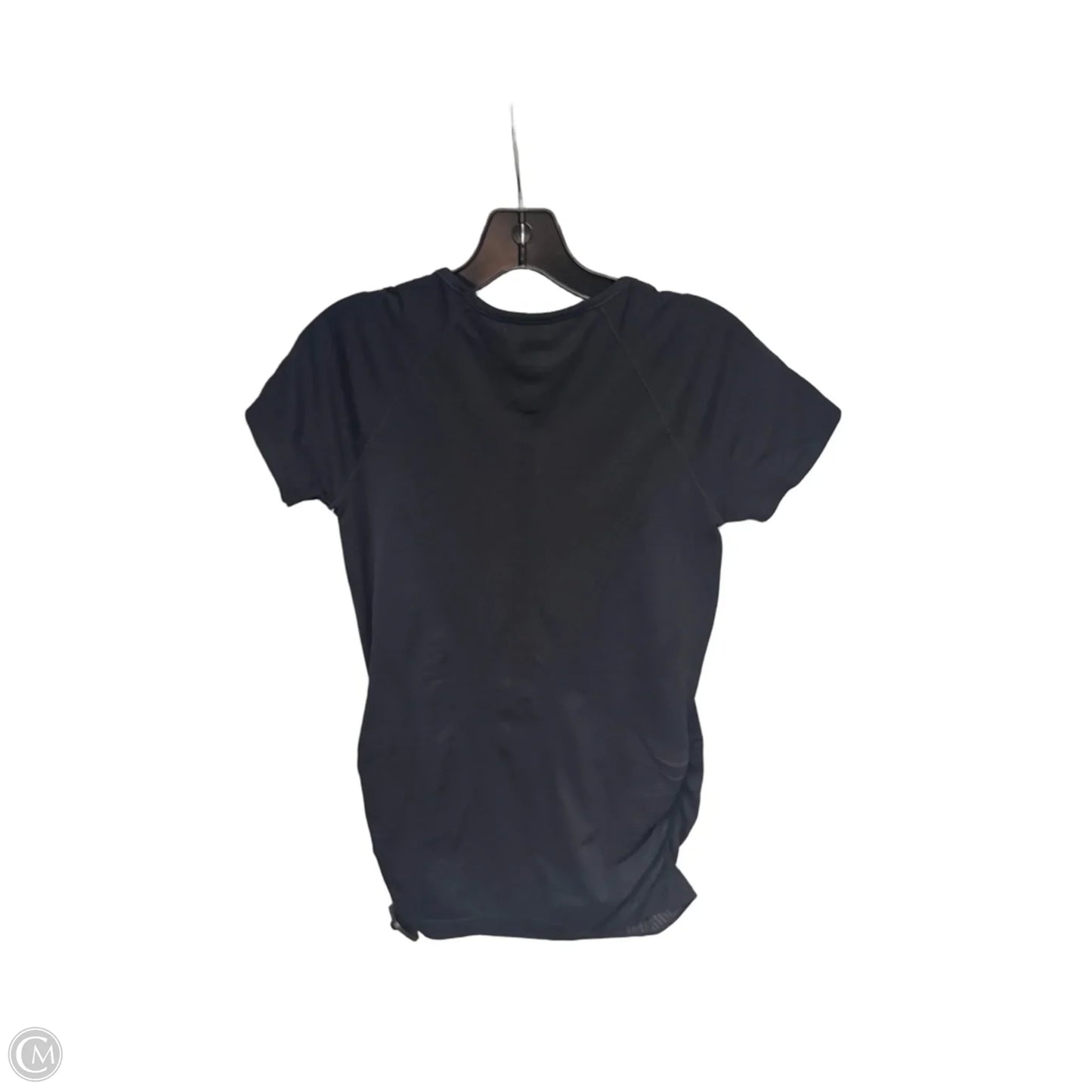 Athletic Top Short Sleeve By Athleta In Black, Size: Xl