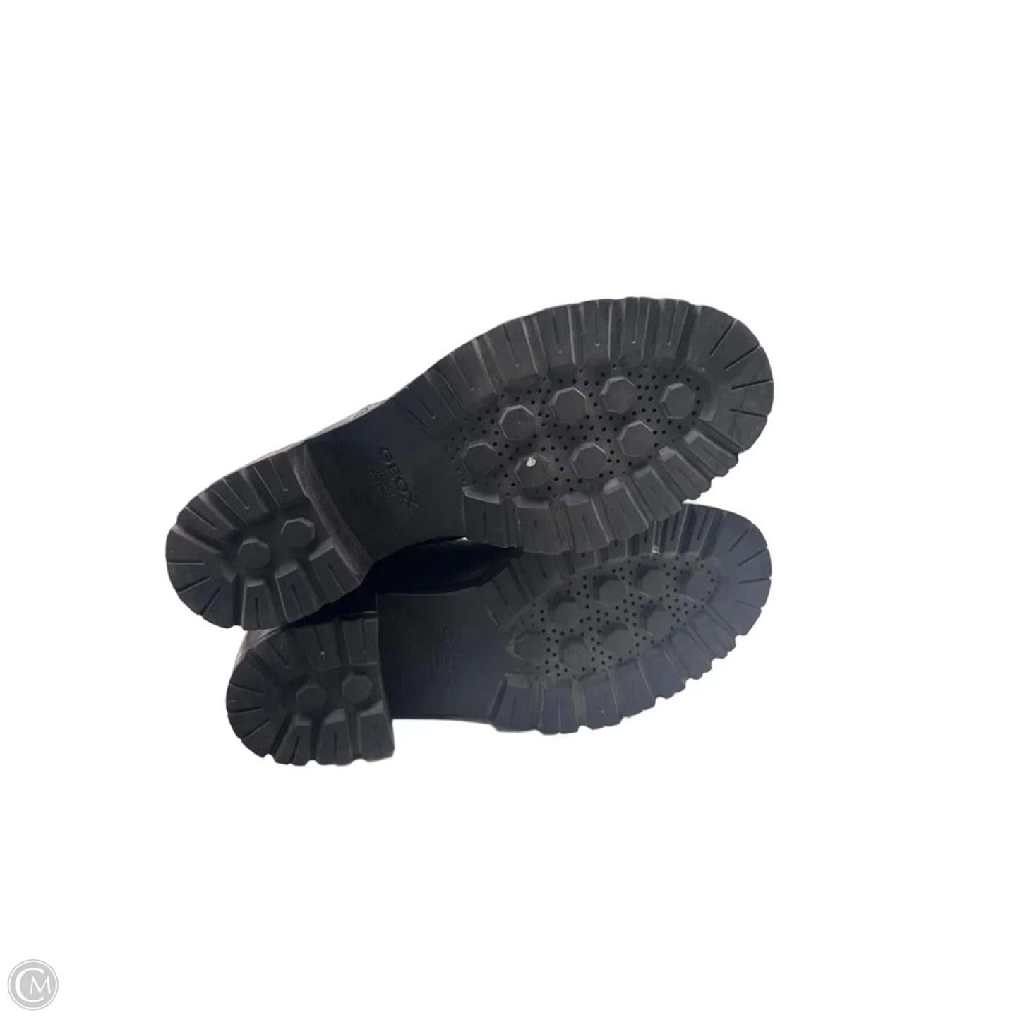 Boots Ankle Heels By Geox Shoes In Black, Size:
