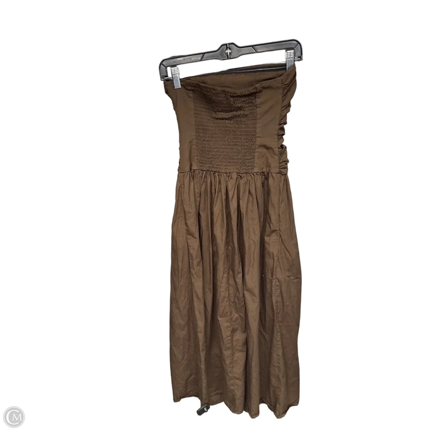 Dress Casual Maxi By Clothes Mentor In Brown, Size: Xs