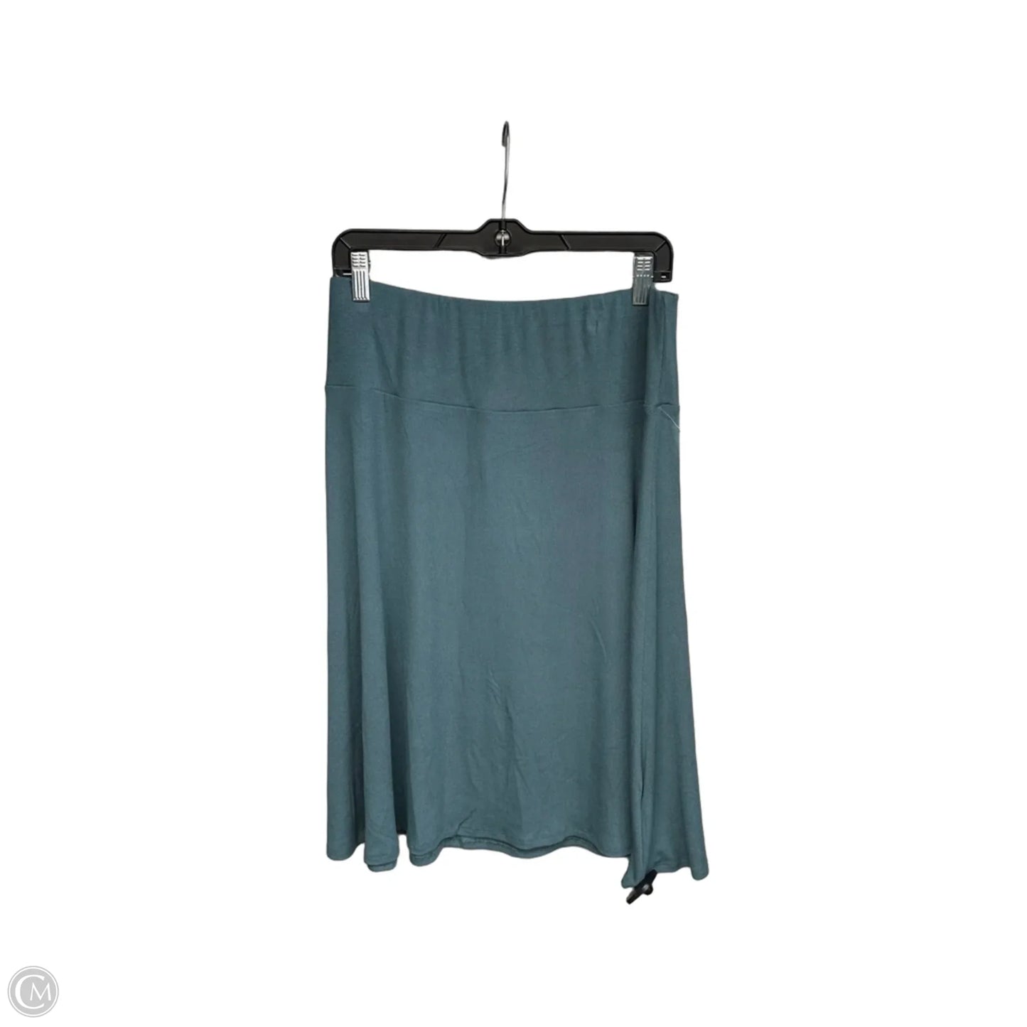 Skirt Midi By Clothes Mentor In Blue, Size: L