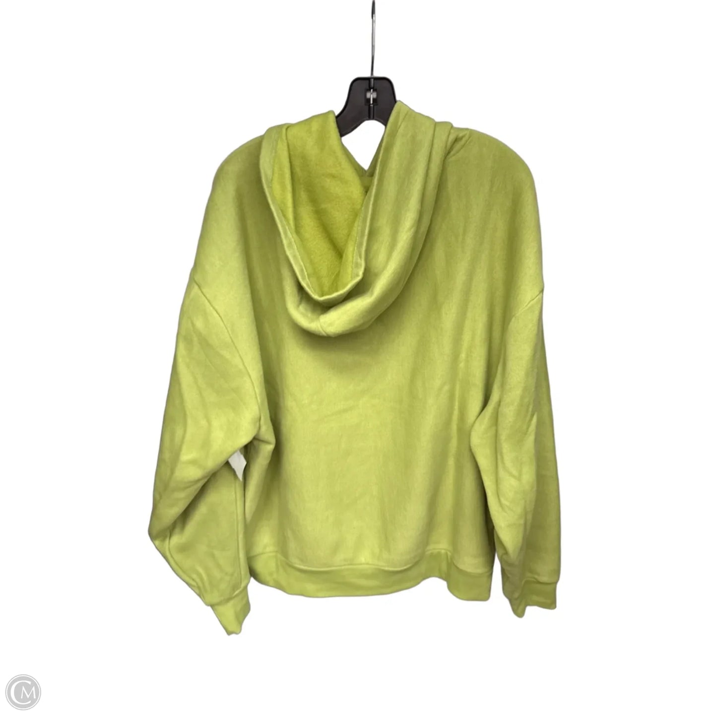 Sweatshirt Hoodie By Vans In Green, Size: M
