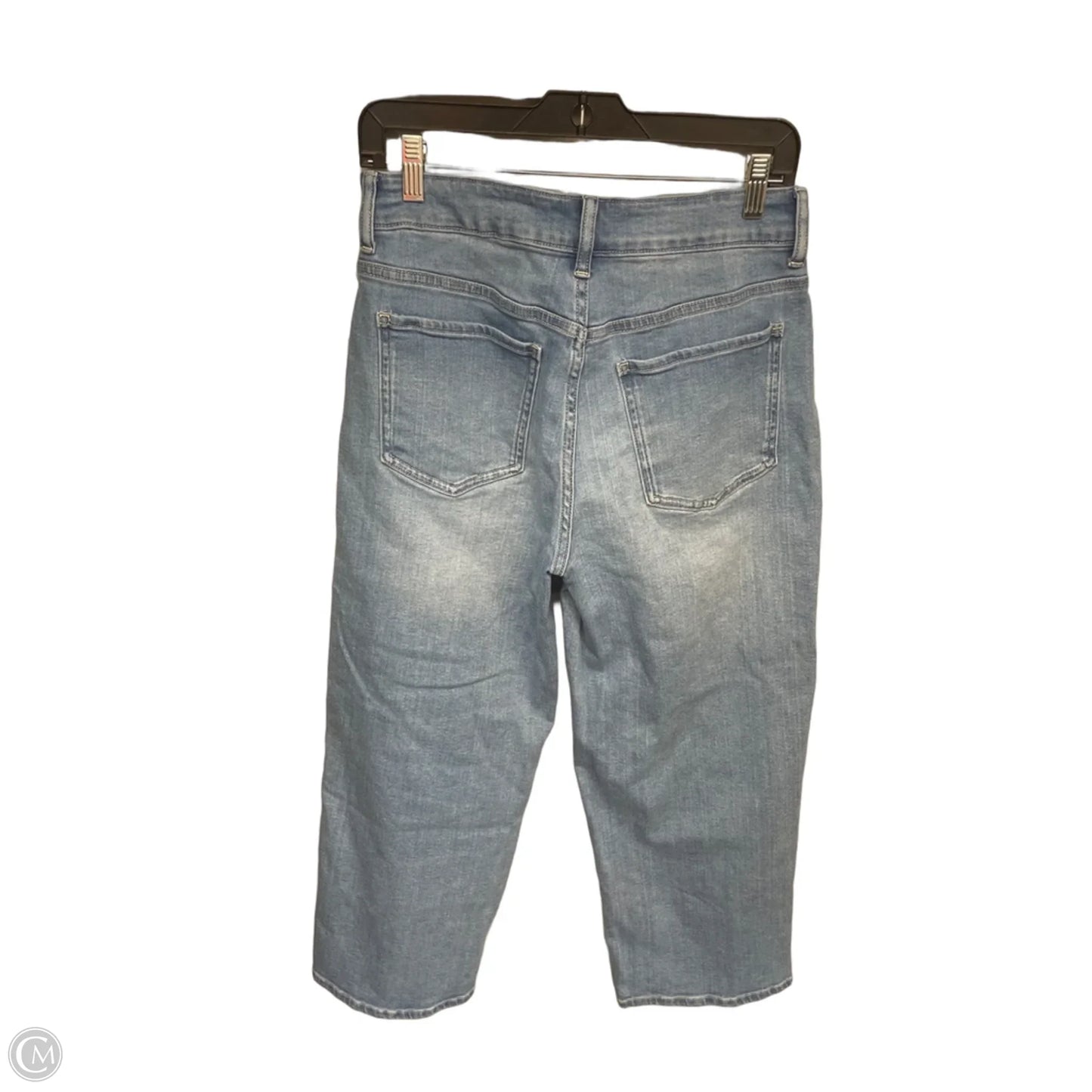 Jeans Wide Leg By Quince In Blue Denim, Size: 10