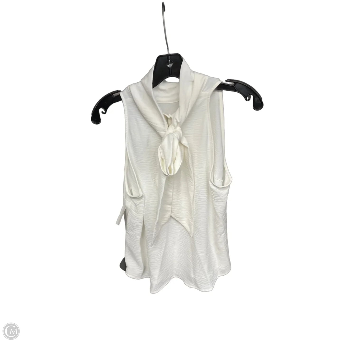 Top Sleeveless By Tommy Hilfiger In White, Size: M