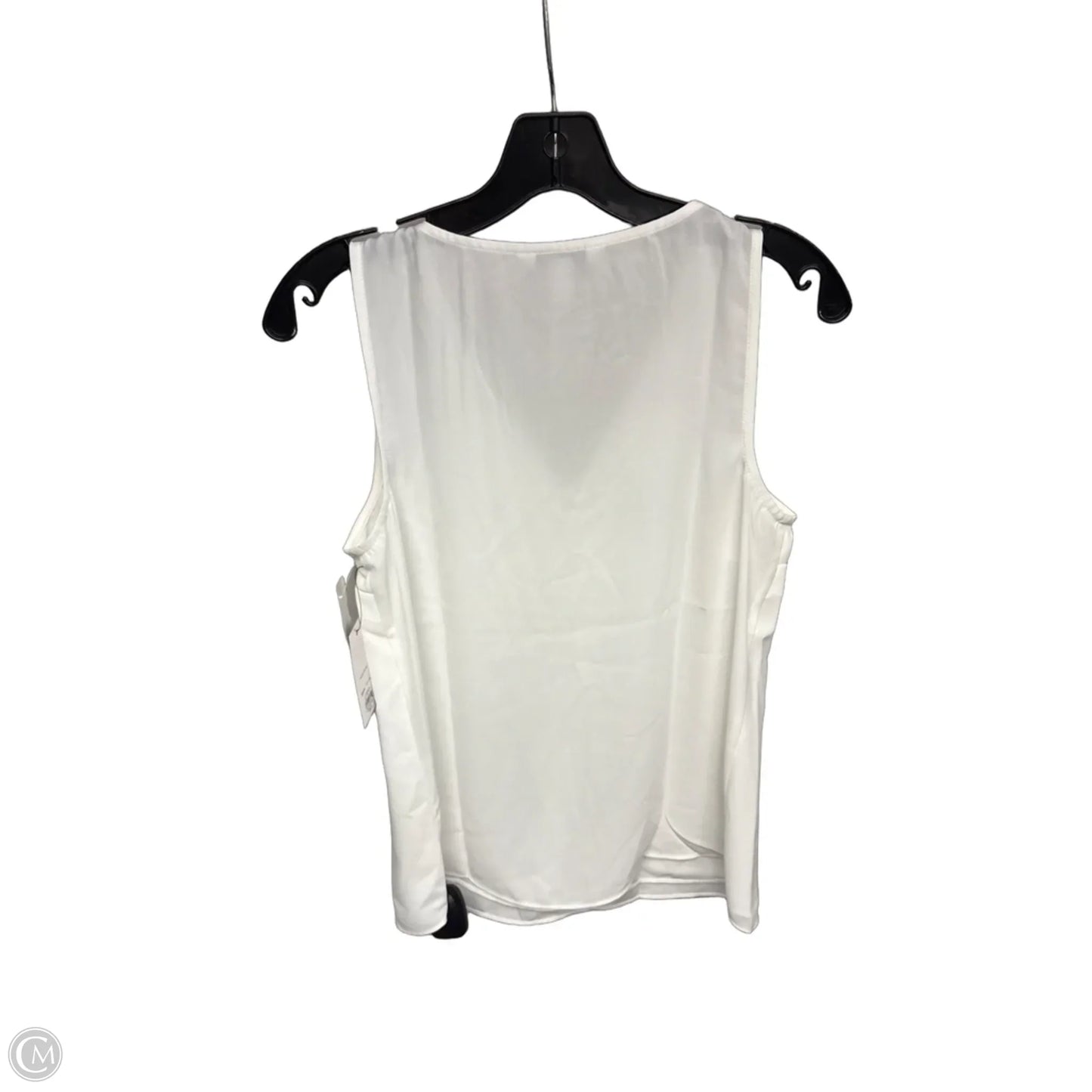 Top Sleeveless By Nine West In White, Size: Xs