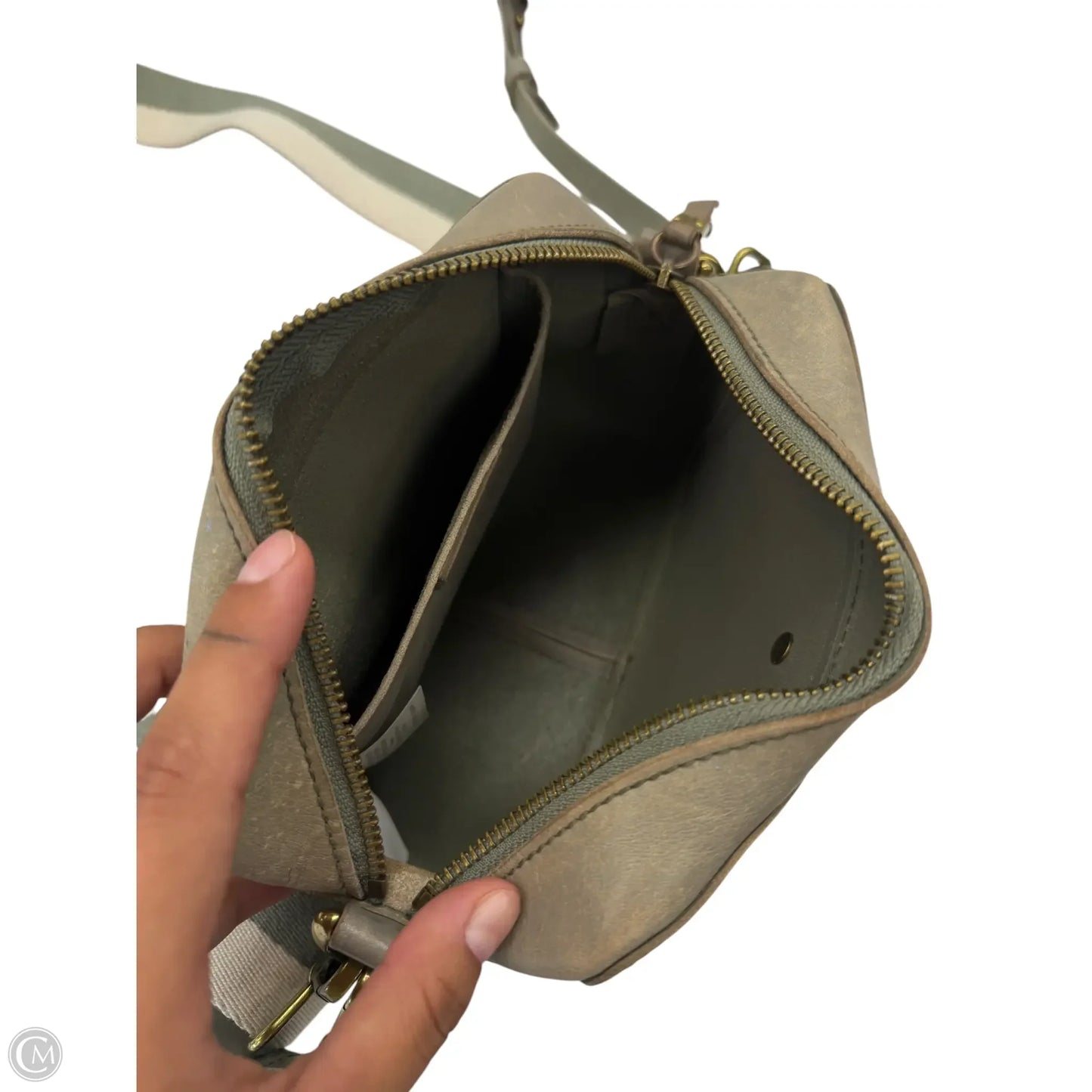 Crossbody Leather By Madewell, Size: Small