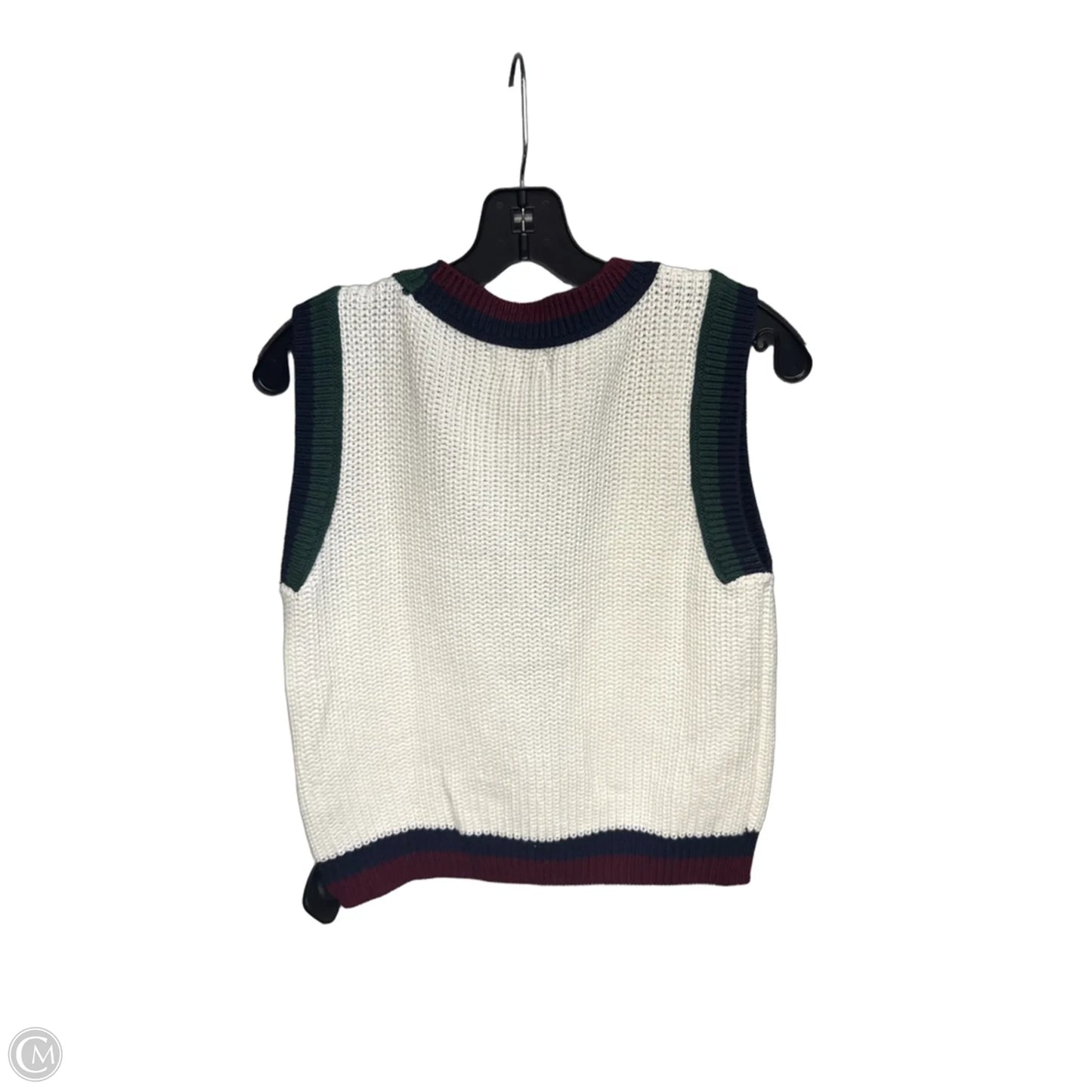 Vest Sweater By So In Cream, Size: L