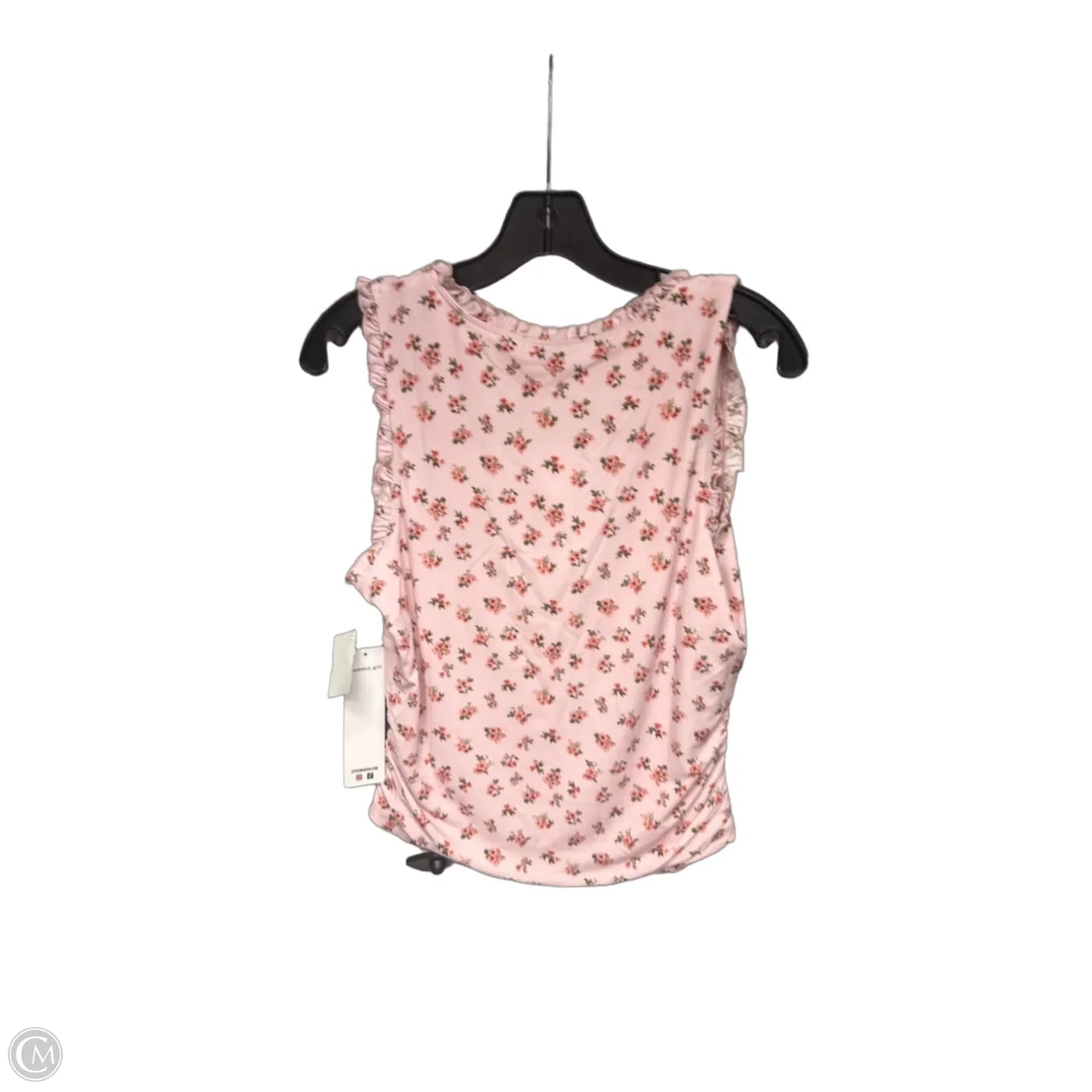 Top Sleeveless By Steve Madden In Pink, Size: L