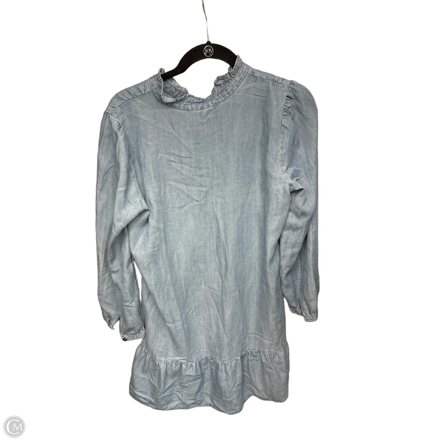 Dress Casual Midi By Loft In Blue, Size: M