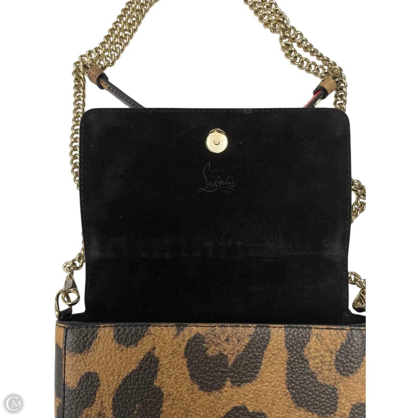 Crossbody Luxury Designer By Christian Louboutin, Size: Medium