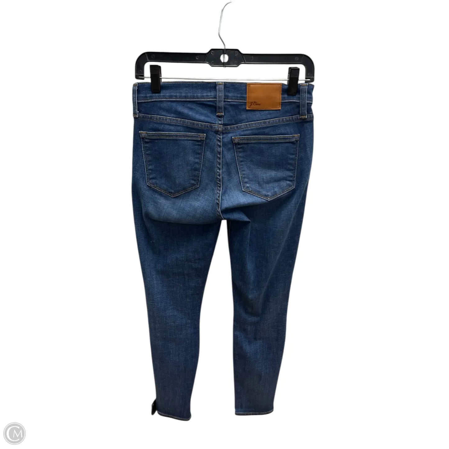 Jeans Skinny By J. Crew In Blue Denim, Size: 26